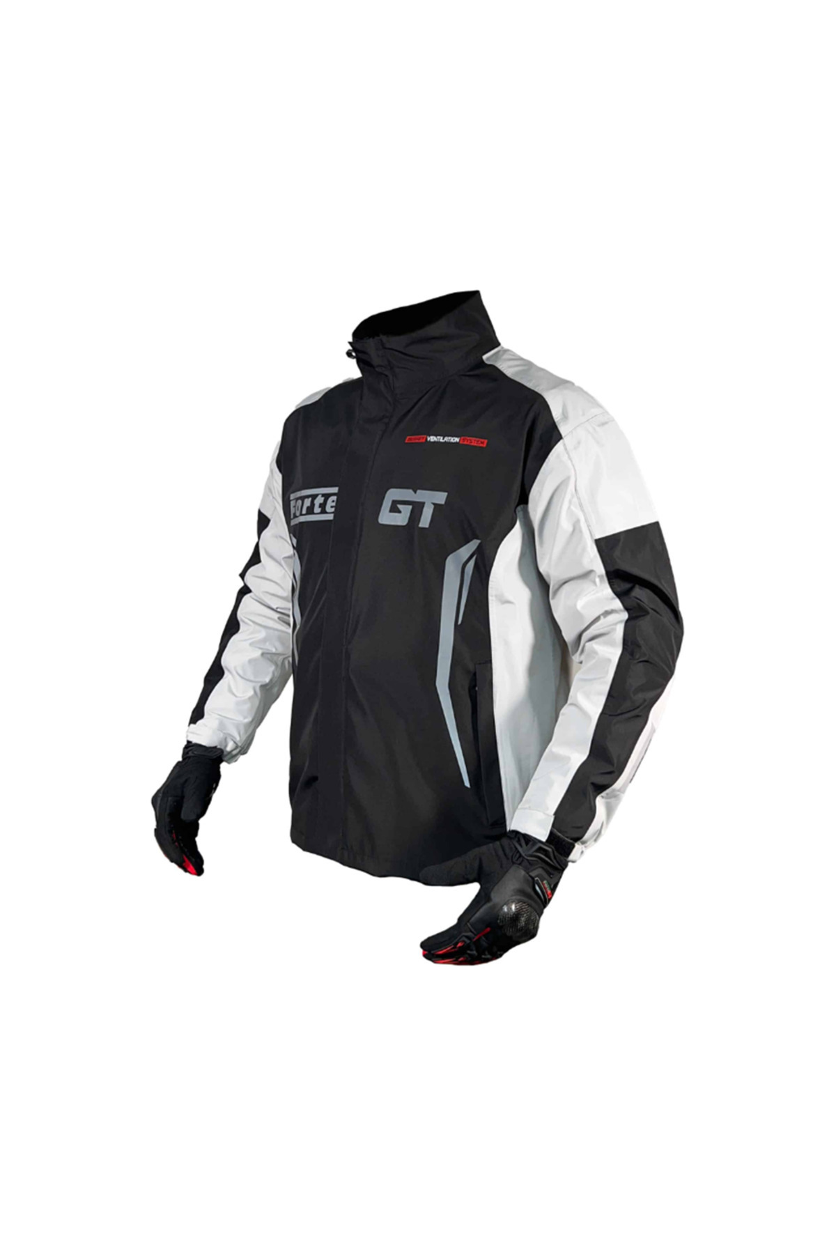 Forte GT 20001140 Taş Siyah Yağmurluk Takım Alt Üst