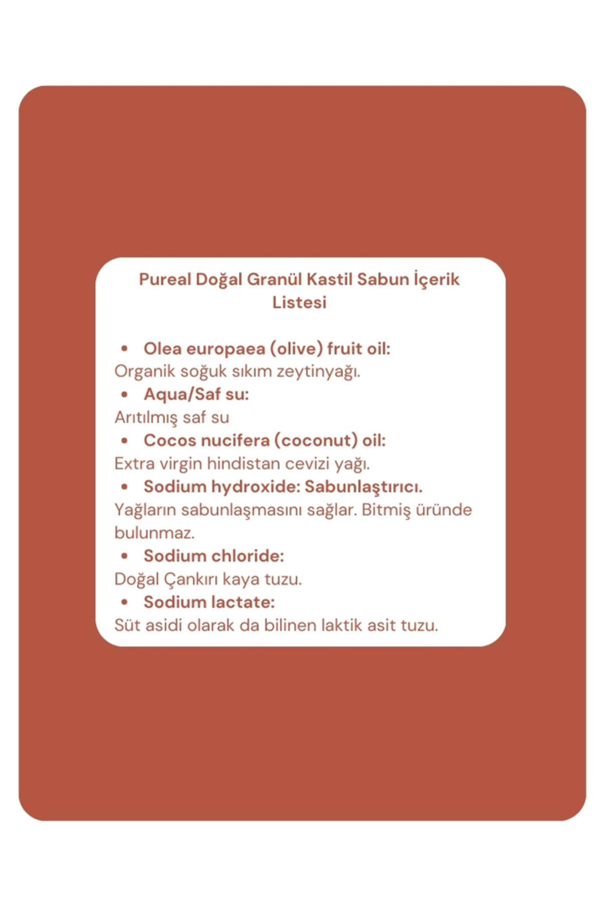 Pureal Doğal Granül Kastil Çamaşır Sabunu fotoğrafı 3 (önizleme)