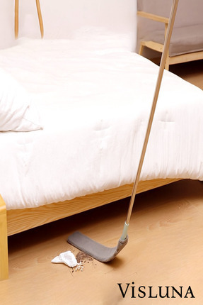 VİSLUNA ( 1 Yedekli ) Mikrofiber Başlıklı Girintili Yüzey Dip Köşe Raf Temizl...