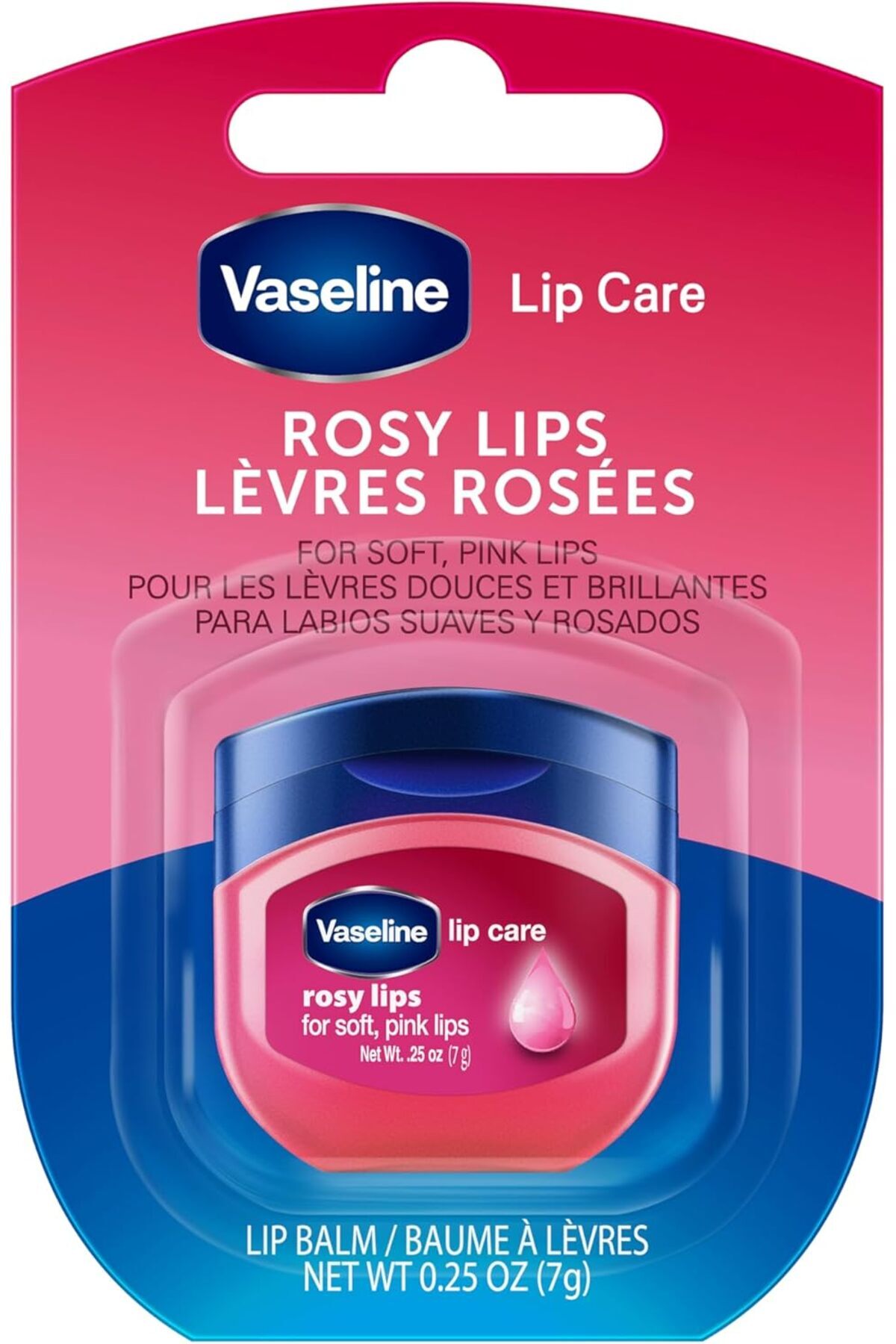 Vaseline Rosy Lip Therapy 0.25oz