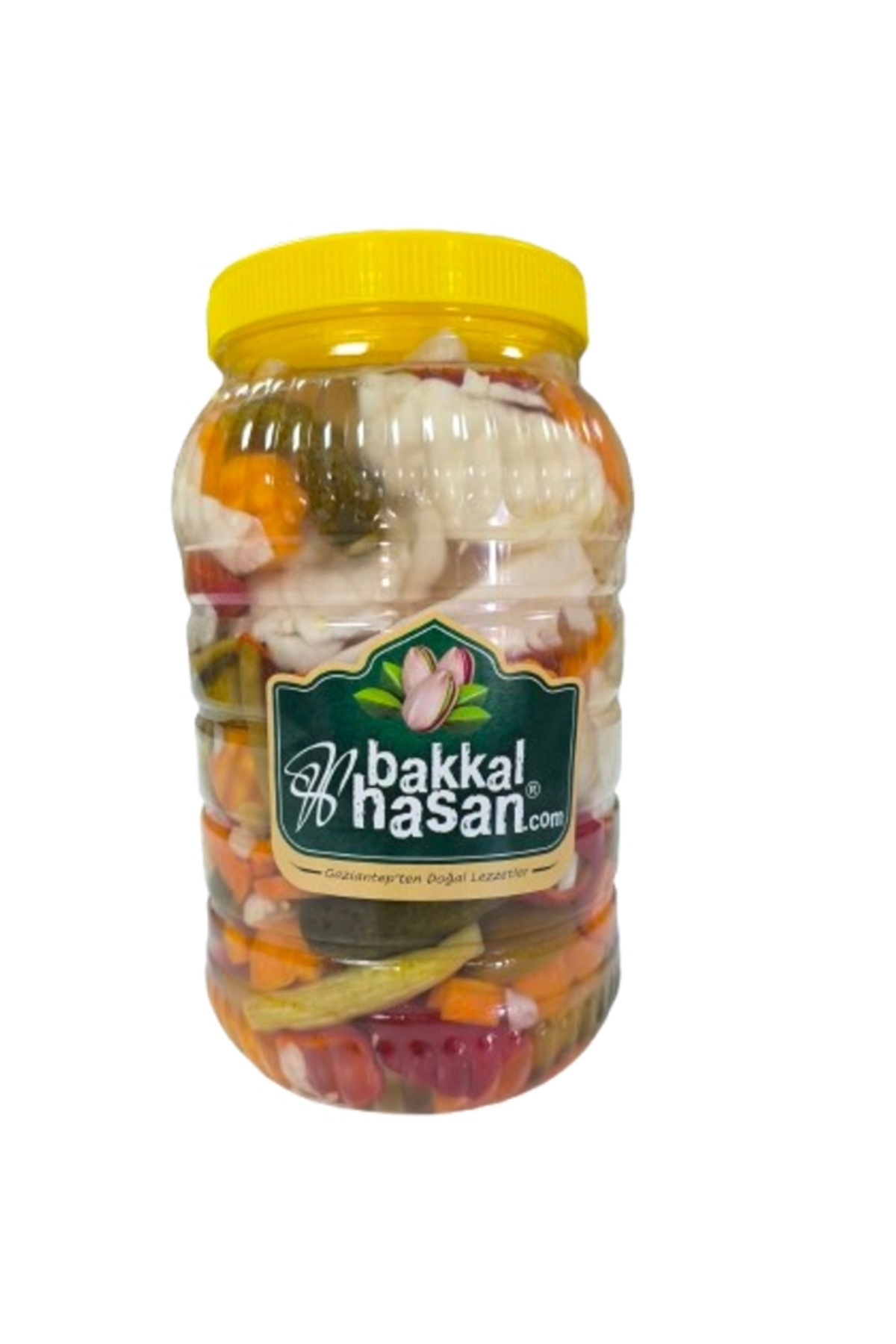 Bakkal Hasan Ev Yapımı Karışık Bostan Turşu 1 LT