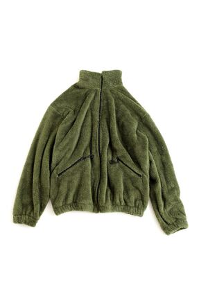 İnsane Minds Erkek Pelüş Ceket Kalın Oversize Fermuarlı