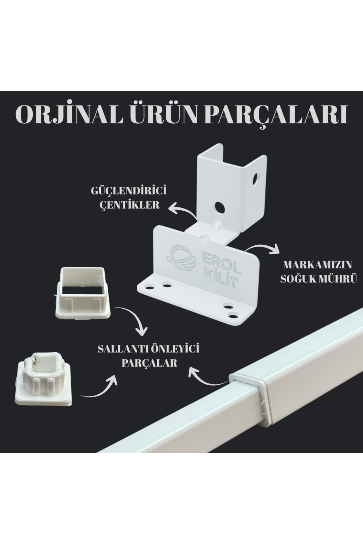 Erol Taşınabilir Pencere Korkuluğu - Pencere Güvenlik Bariyeri 2 Adet - Uzayıp Kısalabilen fotoğrafı 2 (önizleme)