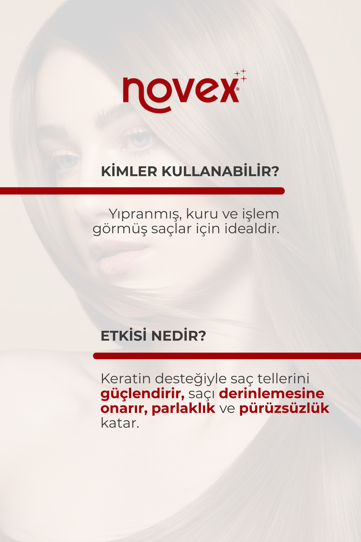 Brezilya Keratin - Kurumuş Ve Zarar Görmüş Saçlar Için Şampuan 300ml + Saç Kremi 300ml — 87612000268803 — تصویر 5 از 5