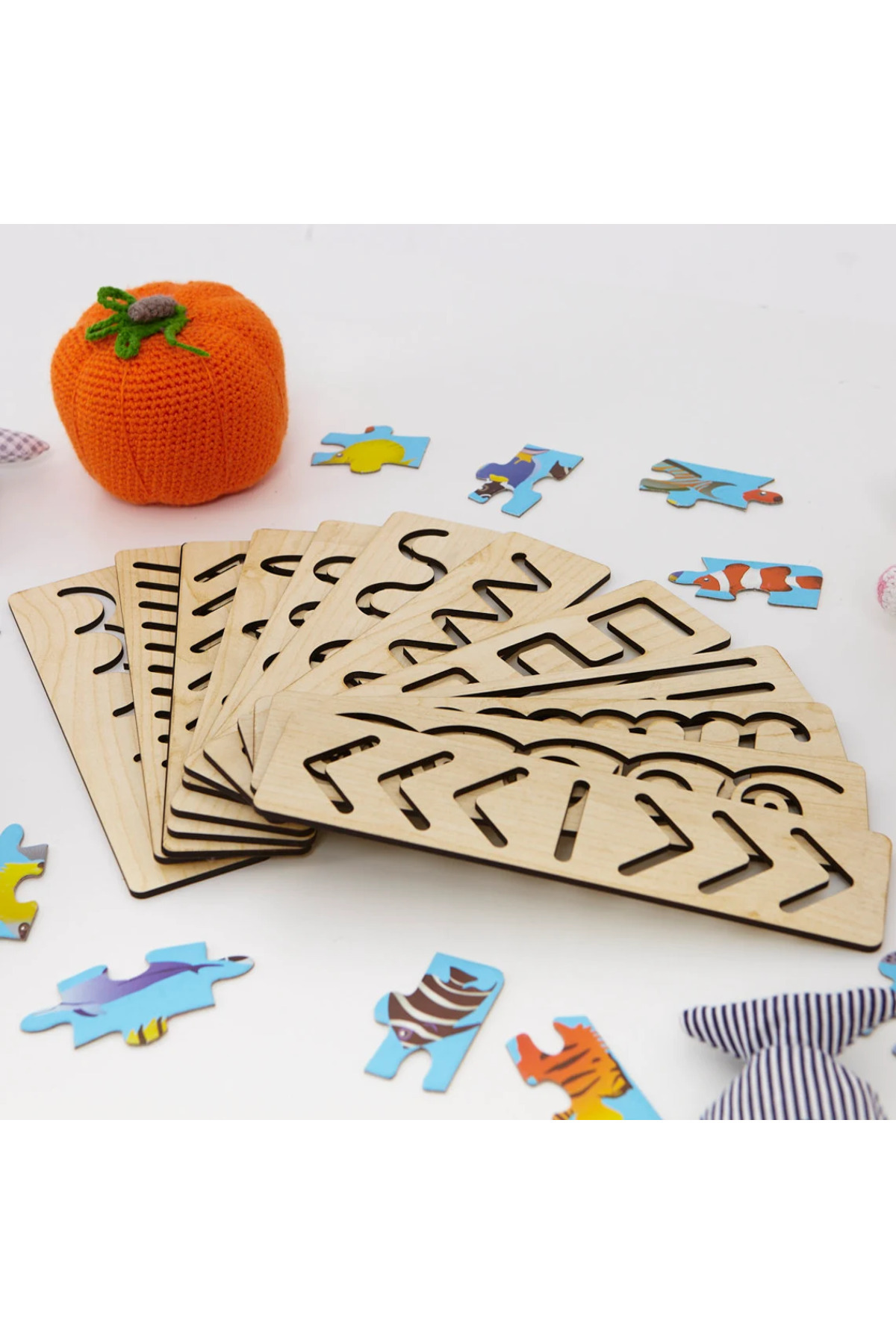 WoodStory Ahşap Çizgi ve Yazma Becerisi Geliştirme Seti, Eğitici Montessori Çalışmaları fotoğrafı 4 (önizleme)