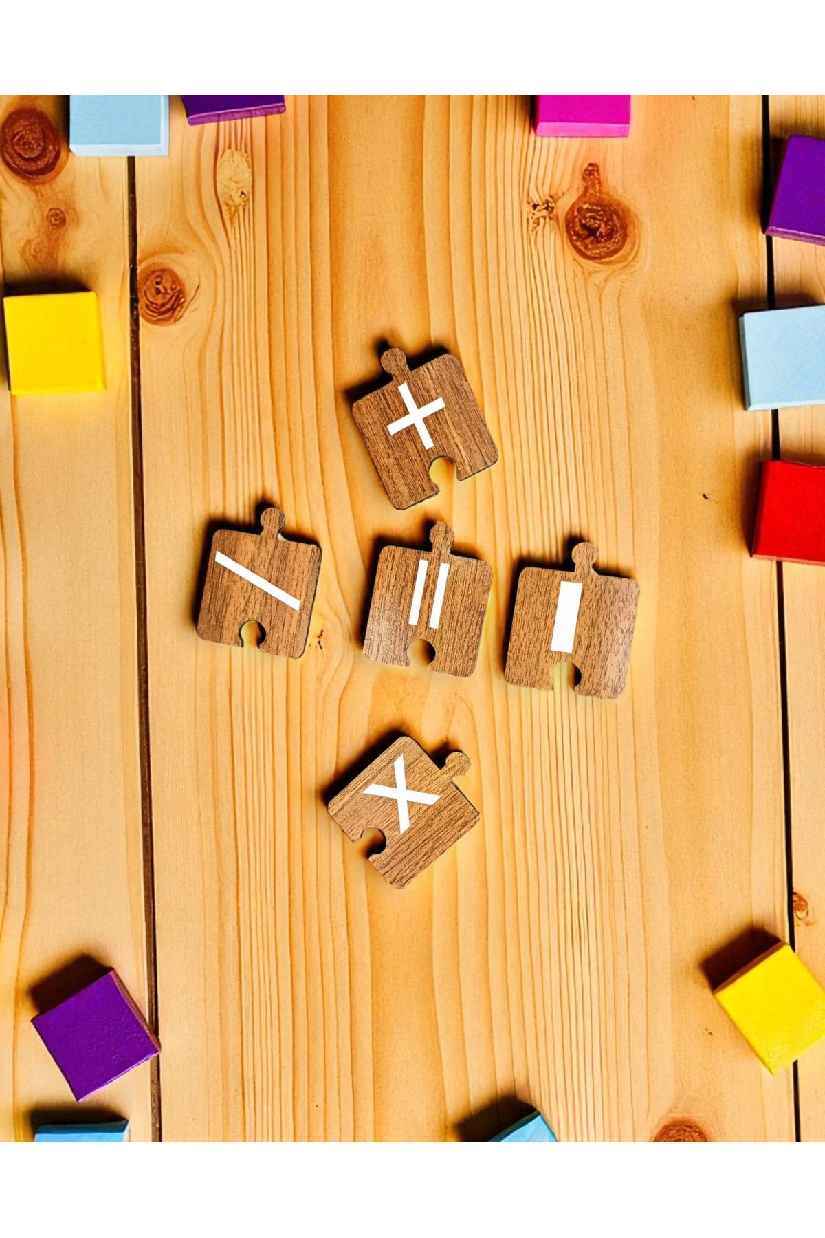 Ahşap Eğitici Puzzle - Görsel 4