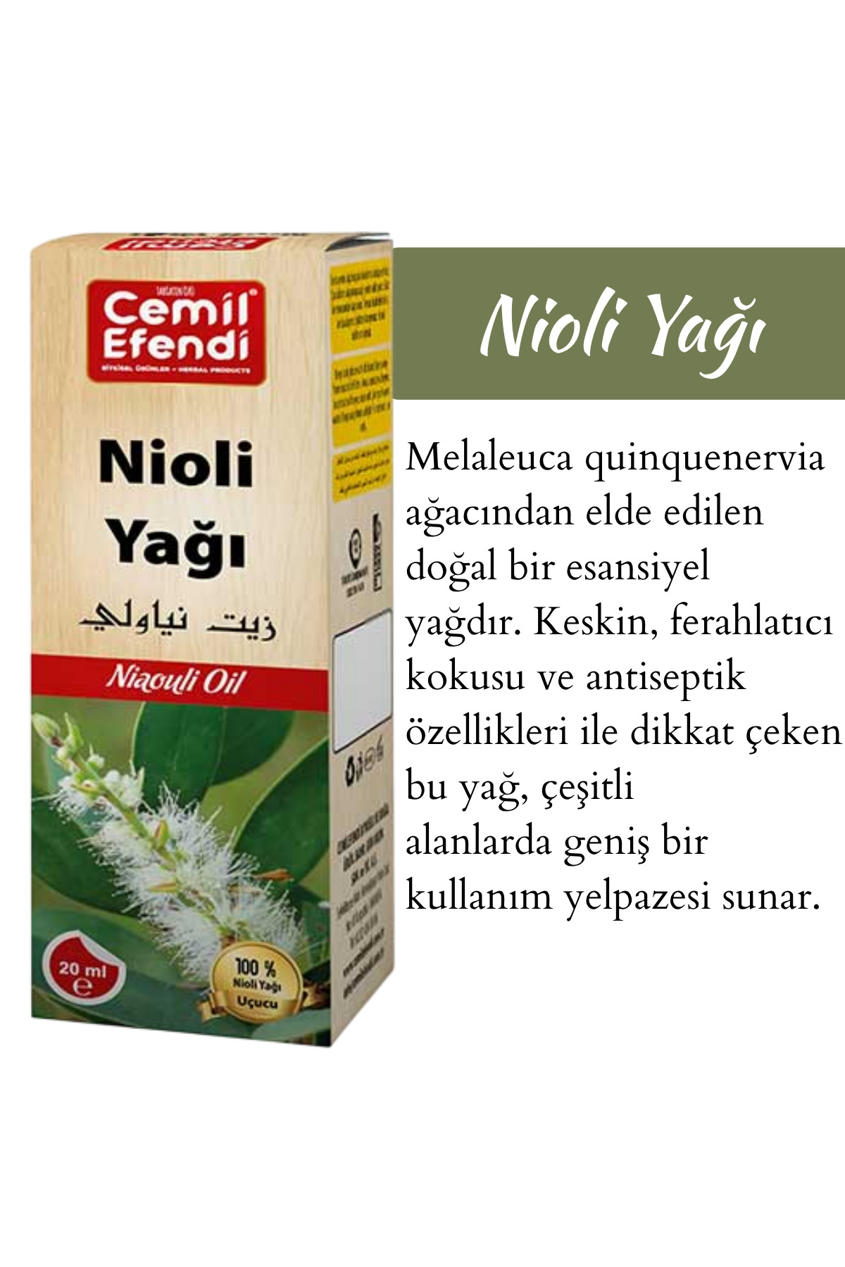 Nioli Yağı 20 ml %100 Saf — 123458690 — تصویر 3 از 6