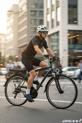 Bisan Comet 28 Jant Elektrikli Bisiklet 36V/250W Hub Motor 52 cm Alüminyum Ka...