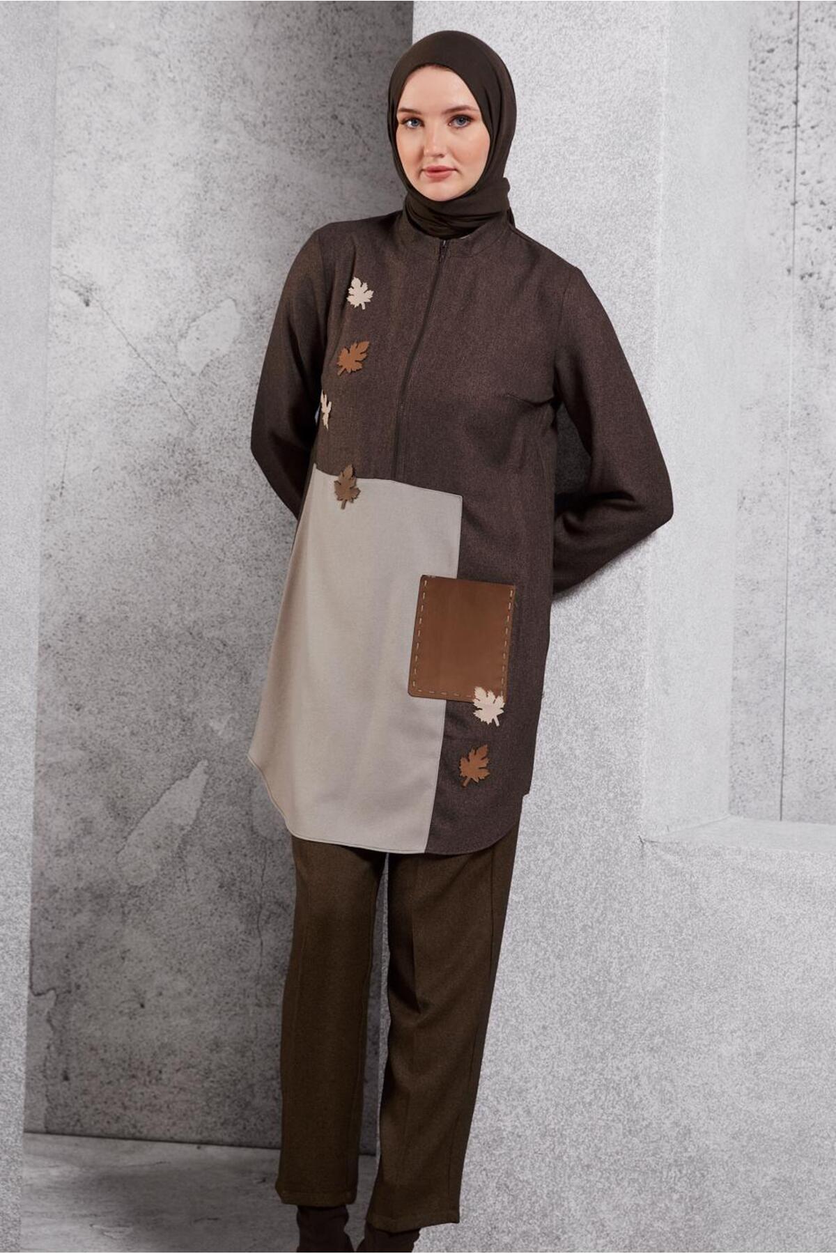 آلوینا تونیک رنگی طرح بلوک ۴۵۱۰۵ آلوینا تونیک رنگی طرح بلوک ۴۵۱۰۵