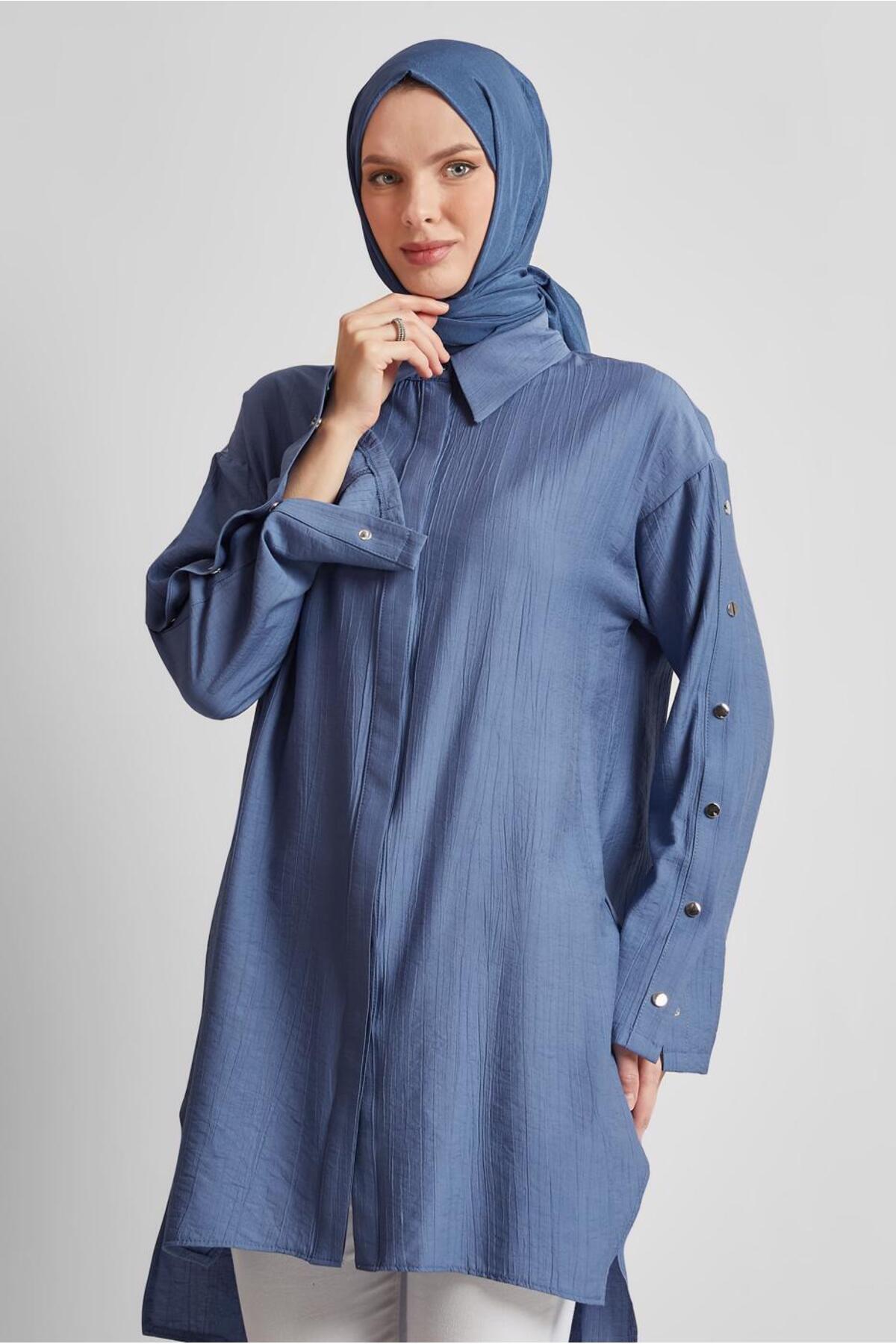 آلوینا تونیک طرحدار اسنپ ۴۵۶۸۱ آلوینا تونیک طرحدار اسنپ ۴۵۶۸۱