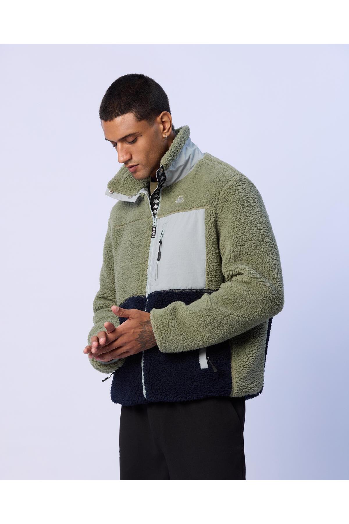 Kappa  3cento326 Erkek Mavi Regular Fit Sherpa - Görsel 4