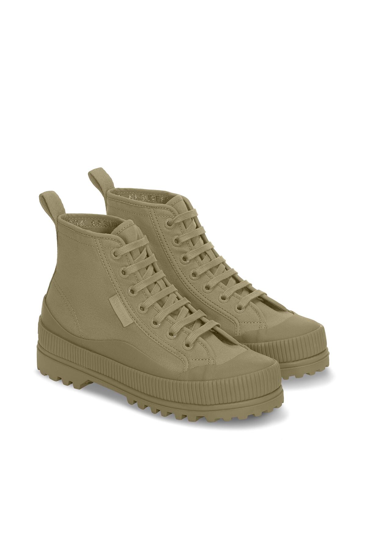 Superga 2469 Alpina Wave Tape Canvas Wr Unisex Yeşil Bot görsel 2