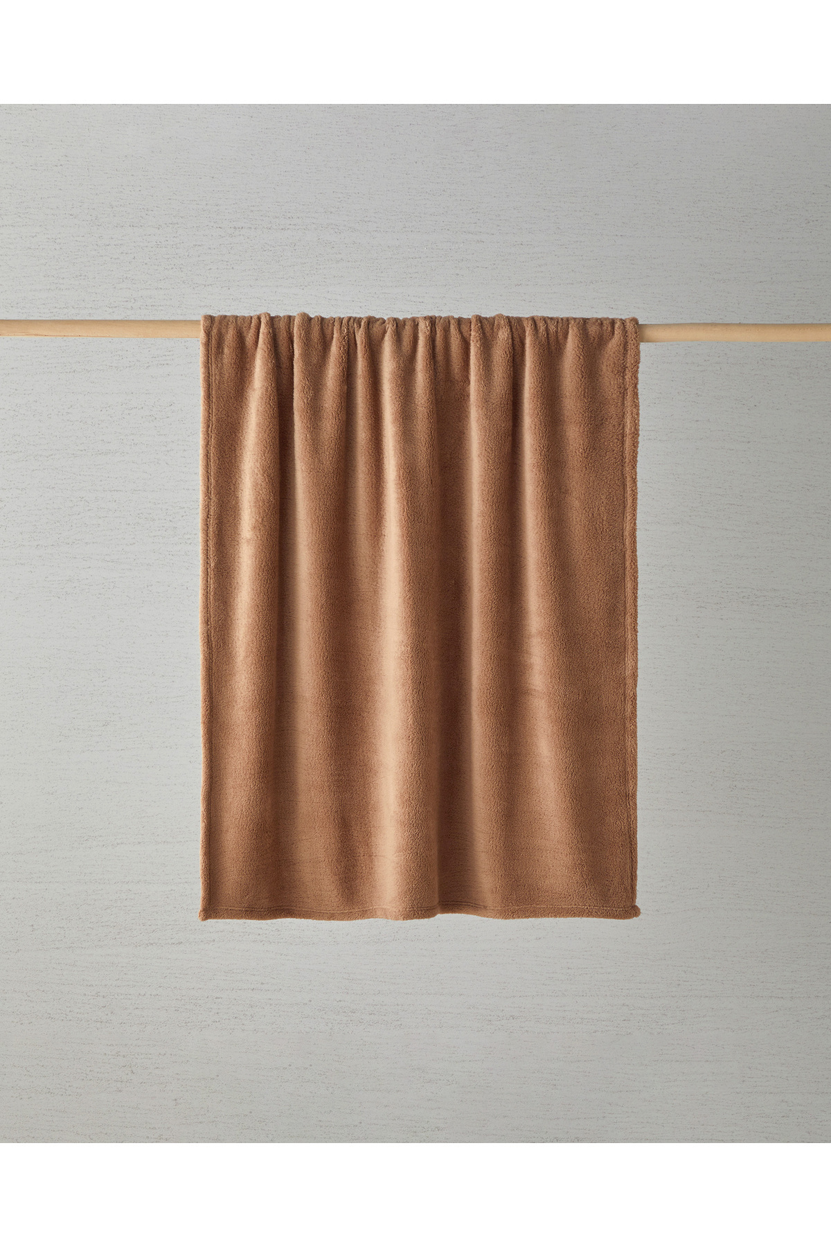 English Home Cozy Wellsoft Tv Battaniye Bej