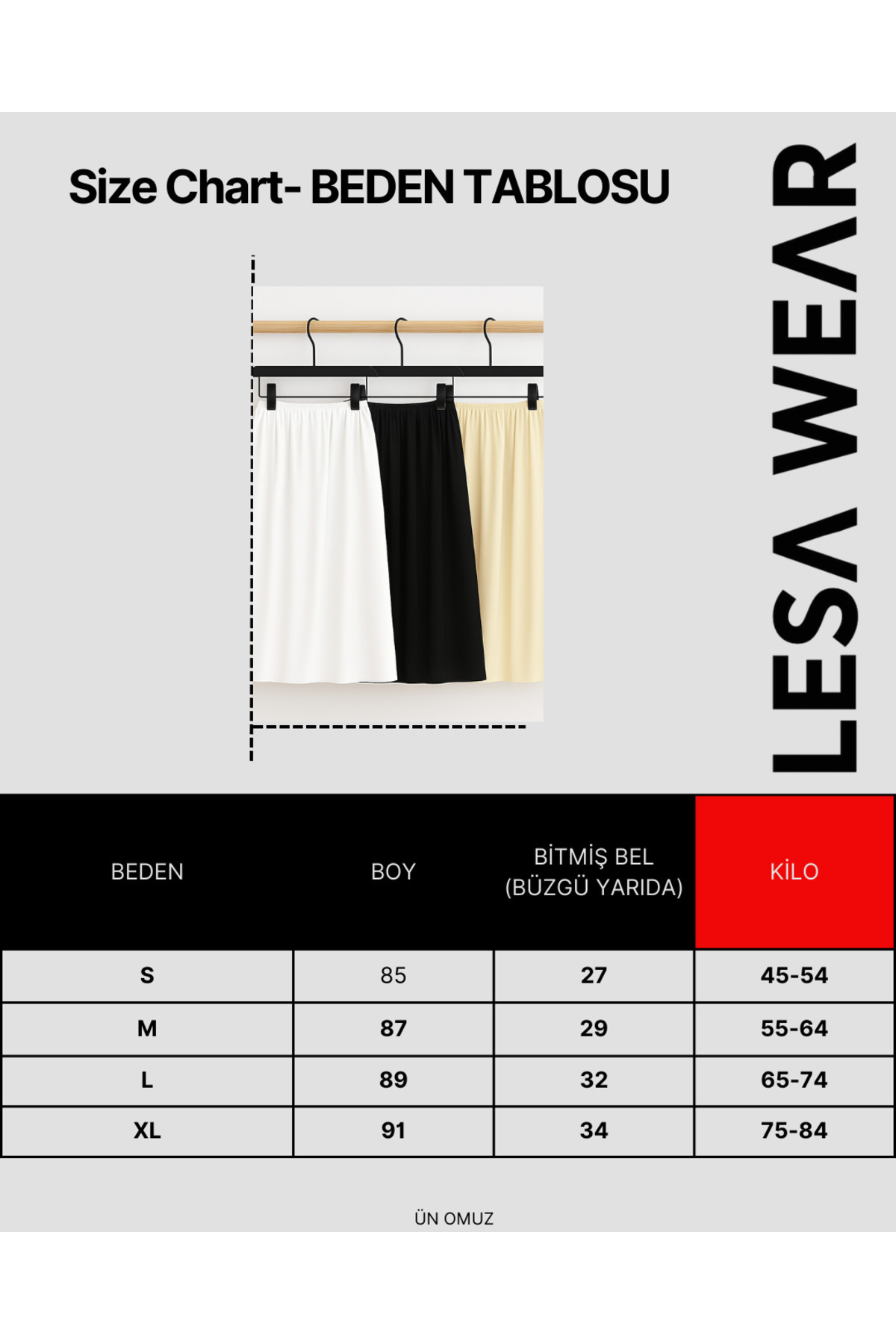 Lesa Wear  3 Adet Uzun Etek Astarı, Jupon Etek Astarı, İçlik Etek Astarı, Etek Altı Astarış, Kombinezon - Görsel 2