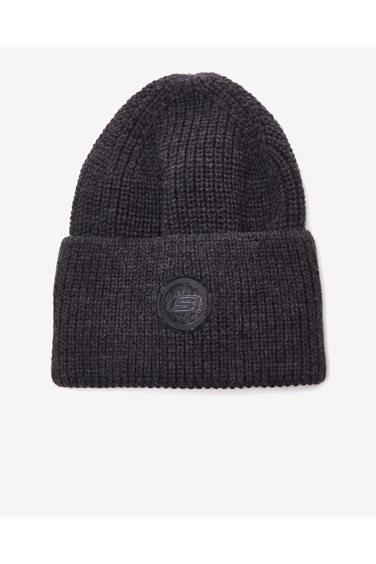 اسکچرز کلاه بافتنی مردانه طرح M مدل Beanie خاکستری S222478-035