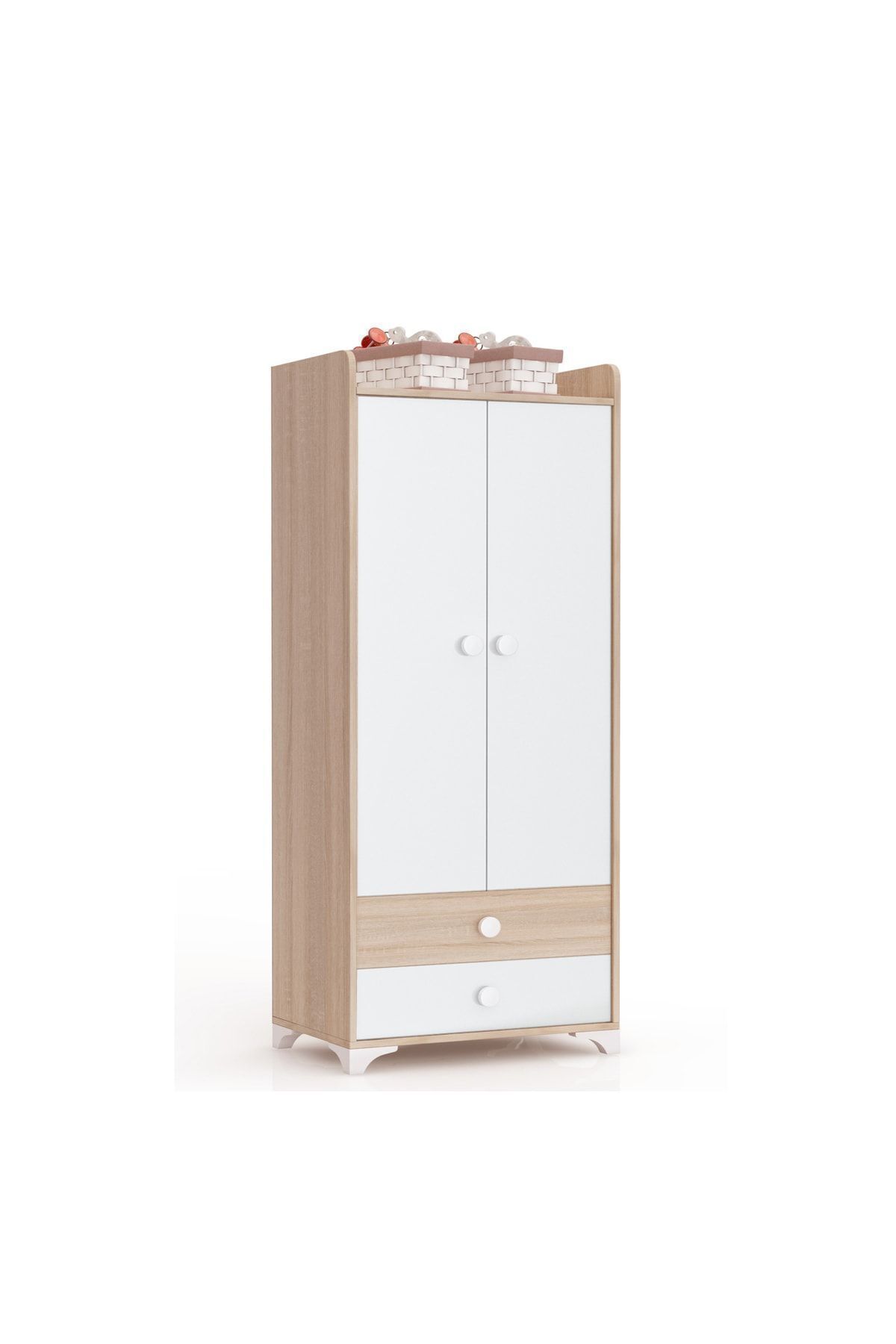 Patiko Furniture Patiko Bdlp 048 2 Kapılı Dolap fotoğrafı 5 (önizleme)