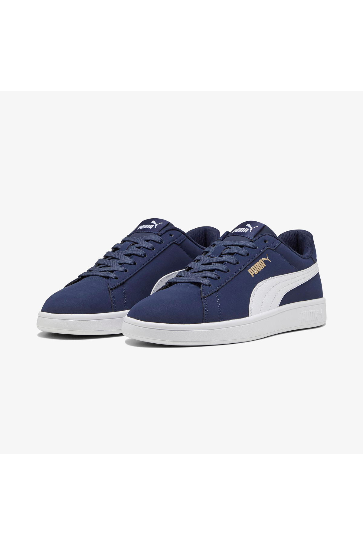 Puma Smash 3.0 Buck Unisex Mavi Sneaker Ayakkabı 39233603 görsel 2