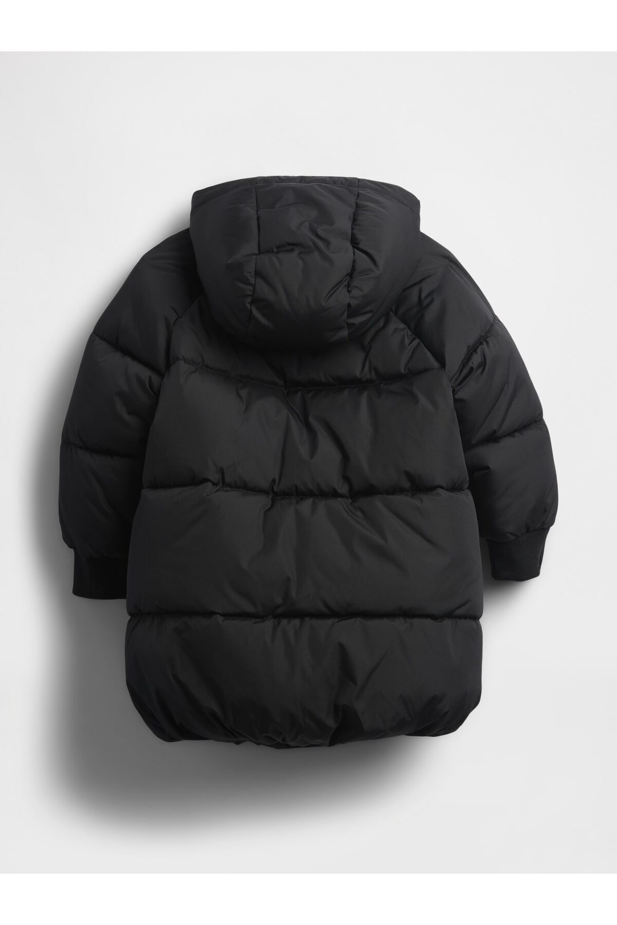 GAP Erkek Bebek Siyah Heavyweight Puffer Şişme Mont fotoğrafı 2 (önizleme)