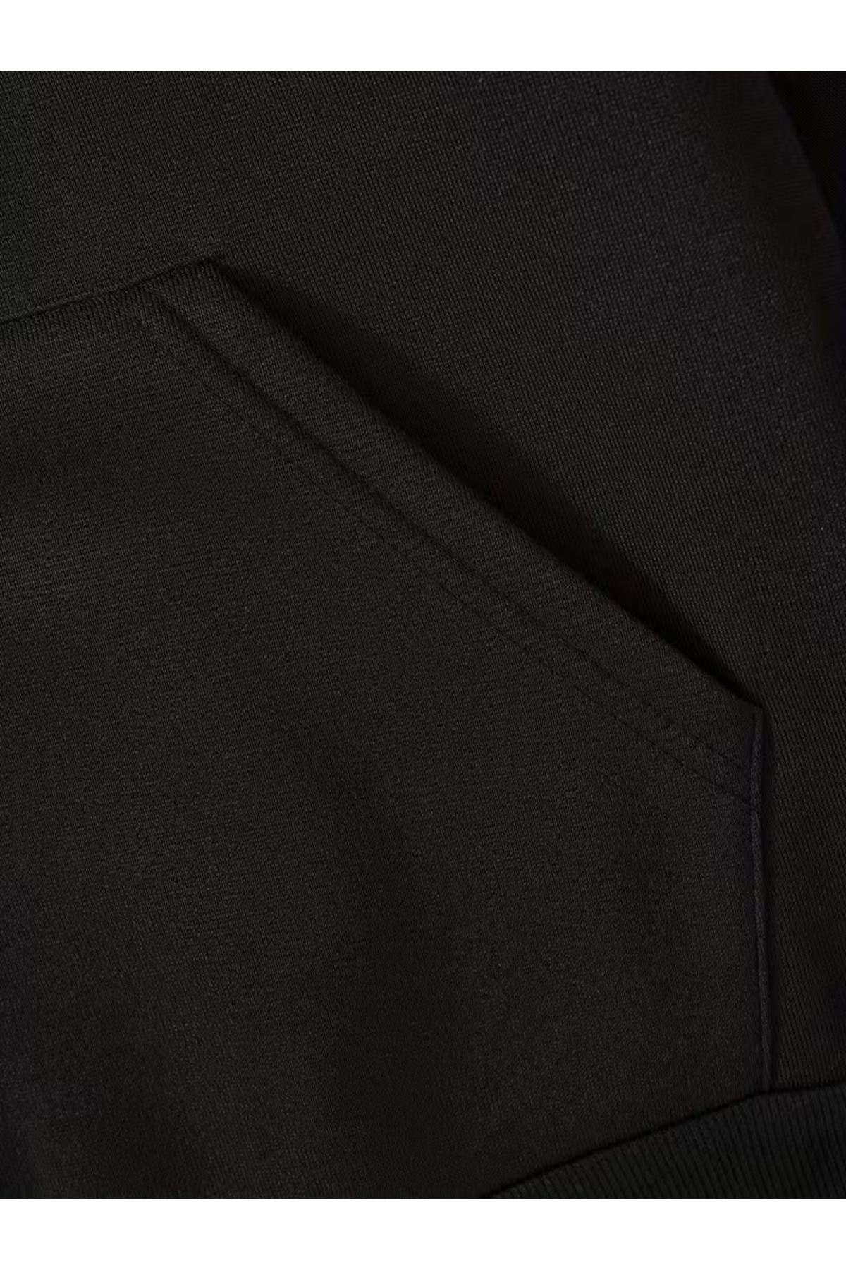 LAND MODA Kar Maskeli Ninja Unisex Sweatshirt Hırka 2iplik kalın polar görsel 2