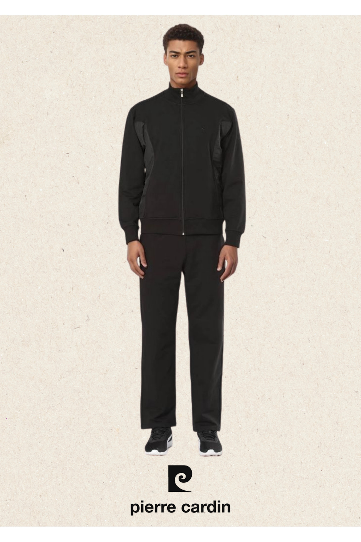 ست گرمکن ـ سویشرت و شلوار ورزشی مردانه راسته فاق نرمال آستین بلند | پیر کاردین Pierre Cardin L1.PC.700.0.001 - تصویر 2