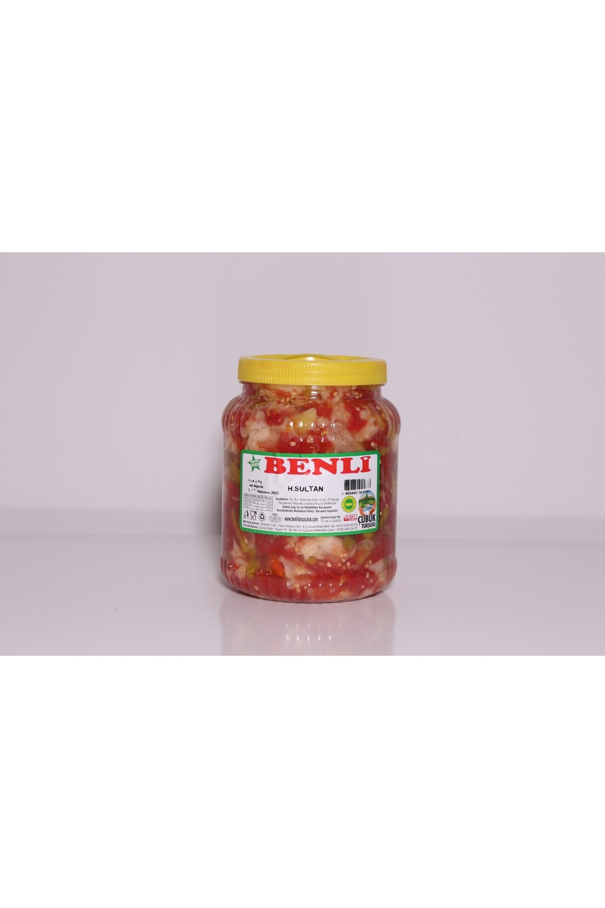 Benli Turşuculuk 2 kg Çubuk Anne Turşusu ( Hanım Sultan )