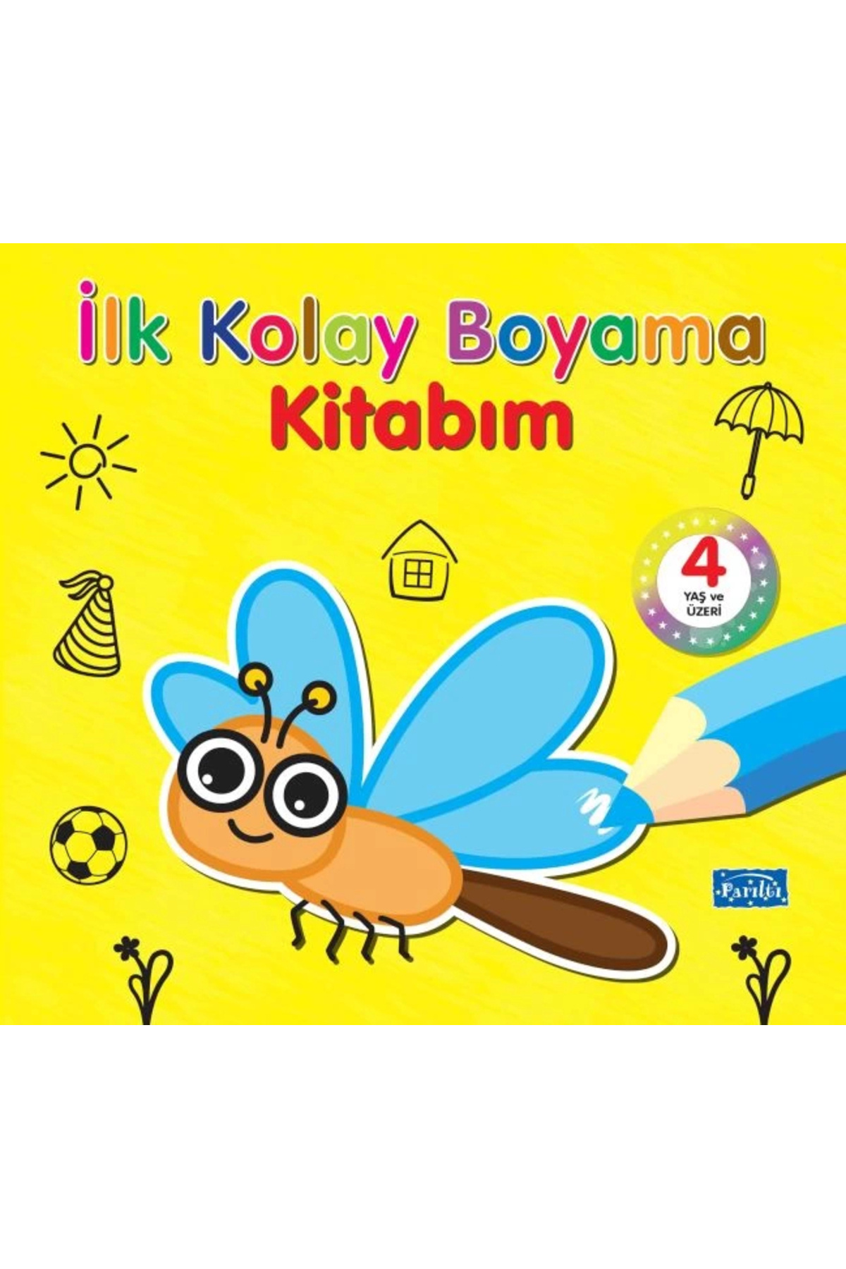 Genel Markalar İlk Kolay Boyama Kitabım – 4 Yaş Üzeri