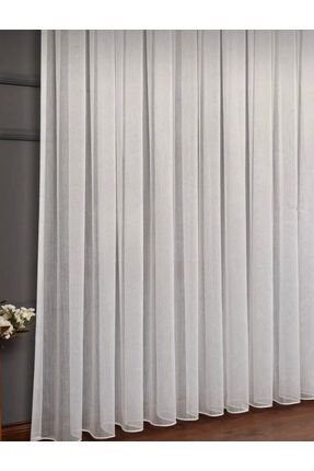 Dekor Perde home Ütü İstemez Örme Balık Sırtı Desen Orta Pileli Tül Perde Her...