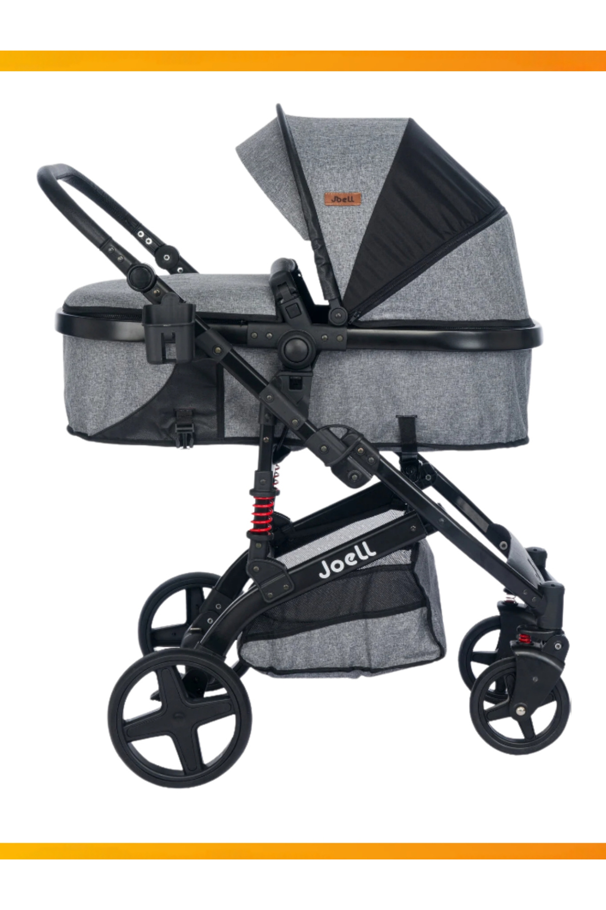 modabebekler Lüks 4’ü 1 Arada Travel Sistem Bebek Arabası Seti – Portbebe, Ana Kucağı, Çanta, Aksesuar fotoğrafı 4 (önizleme)