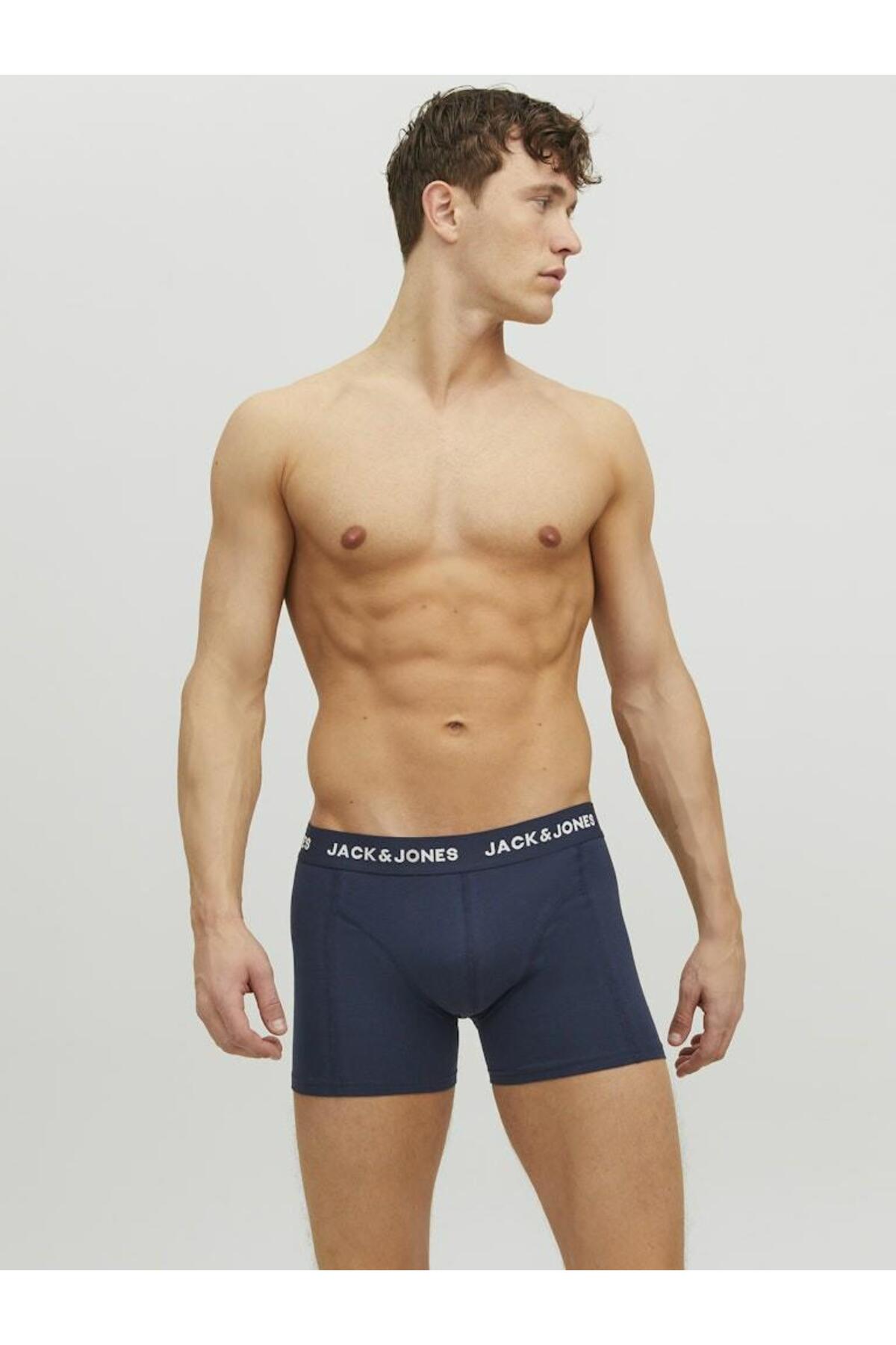 باکسر مردانه راسته فاق نرمال | جک اند جونز Jack & Jones 12171946 - تصویر 8