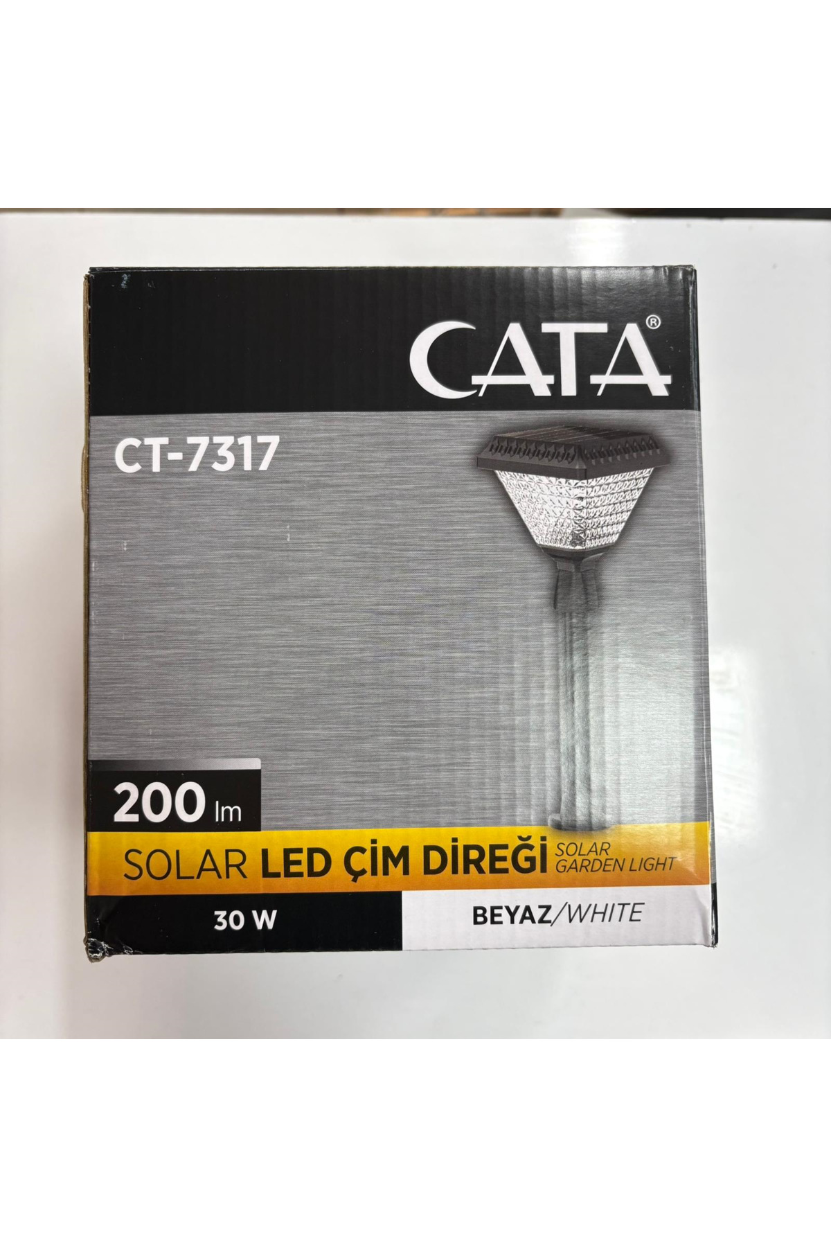 Cata CT-7317 SOLAR BAHÇE AYDINLATMASI BEYAZ - Fiyatı, Yorumları