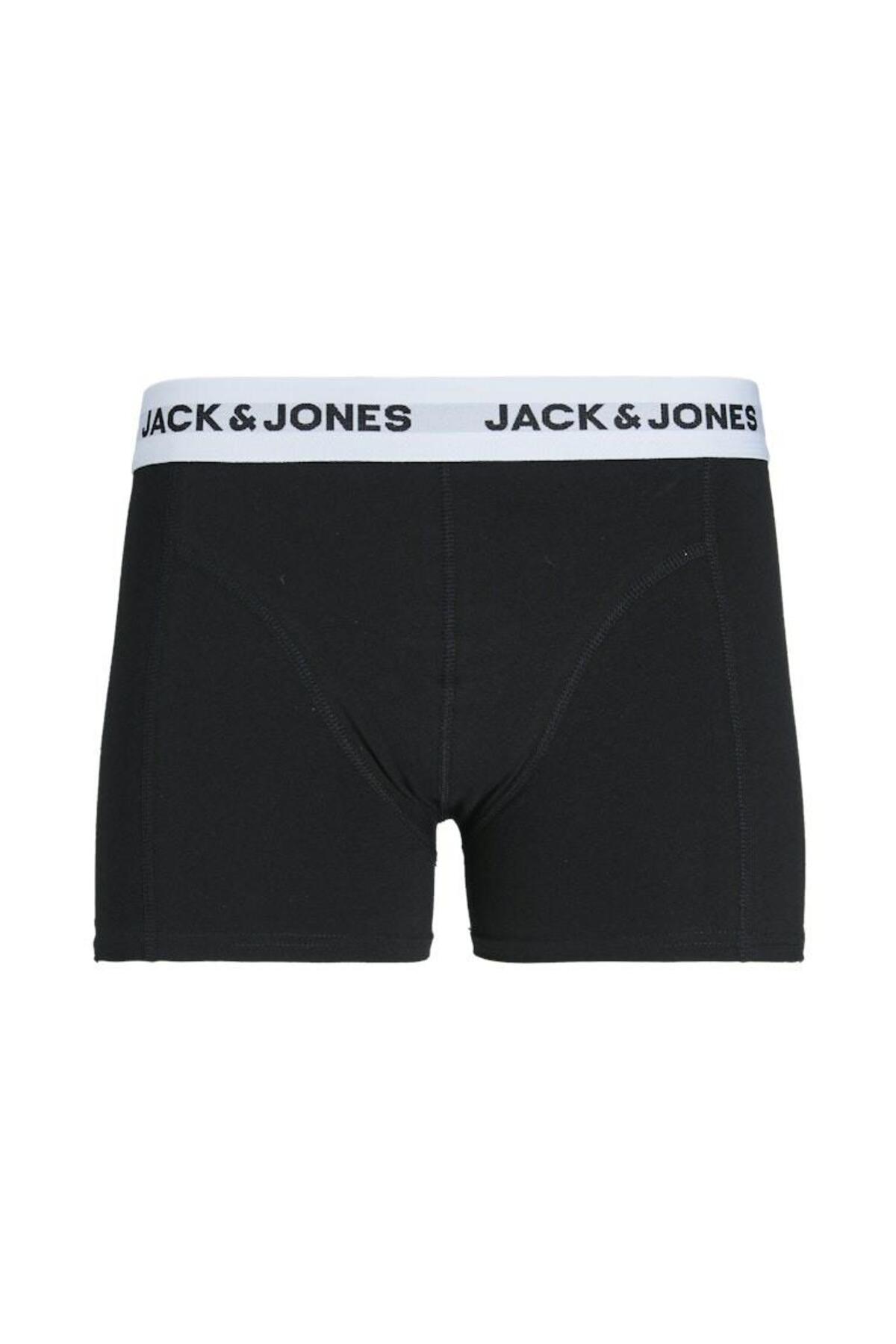 Jack & Jones  Jack Jones Basıc Whıte Wb 3 Lü Paket Erkek Boxer 12213629 - Görsel 4