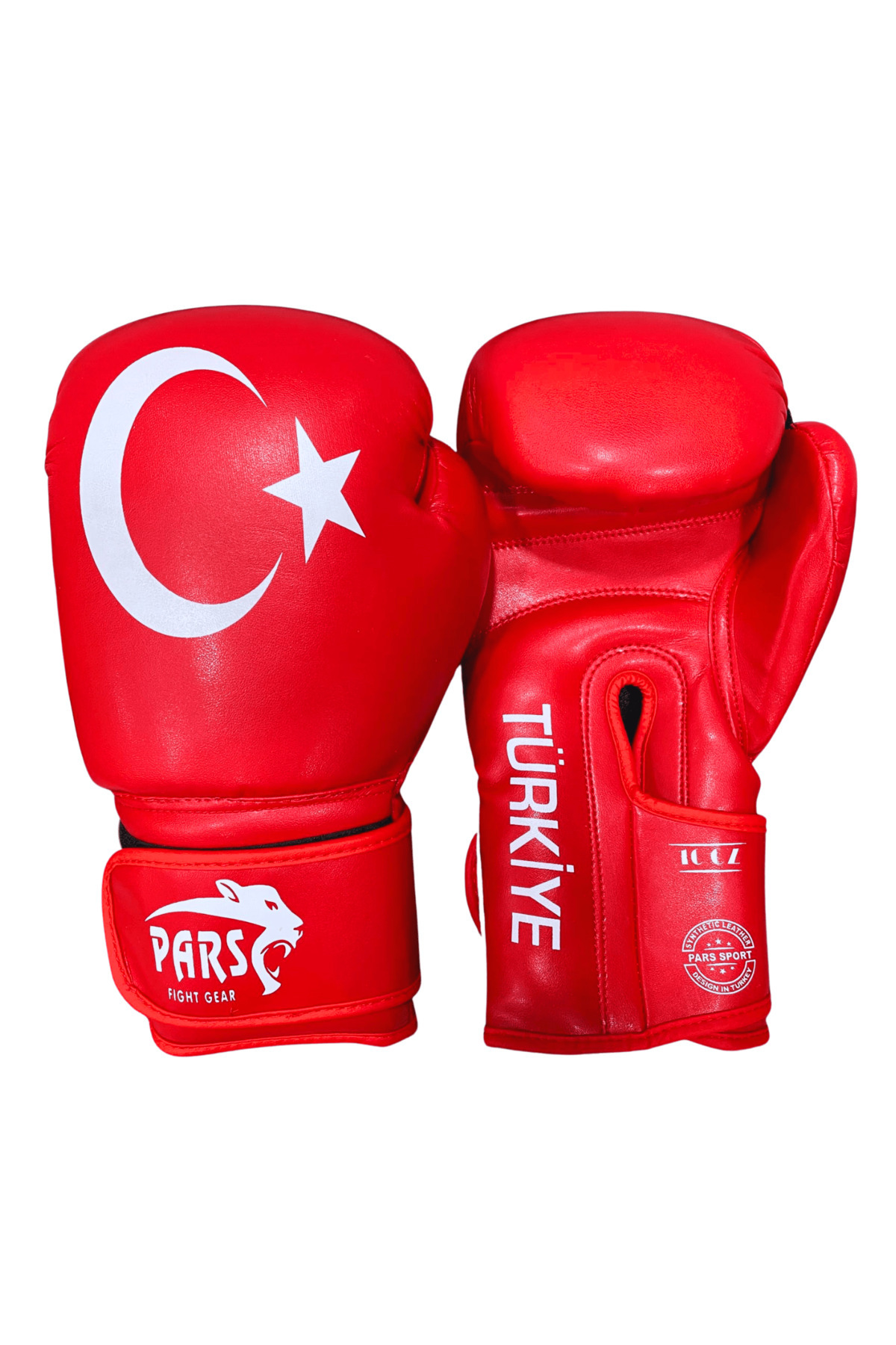 Pars Türk Bayraklı Hediyelik Boks Kick Boks Eldiveni