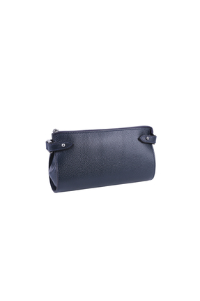 Aclass A Class Hakiki Deri Flotr Lacivert Kadın El ve Omuz Çantası 22x12x5 Cm
