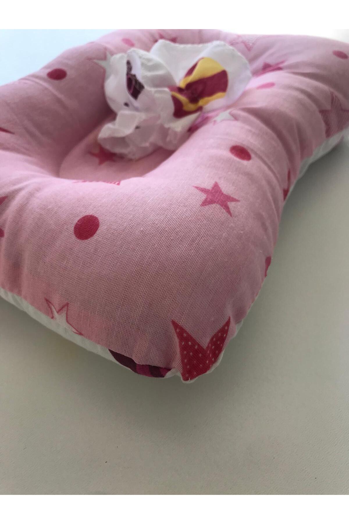 ELAGÜL Çift Taraflı Emzirme Yastığı /bebek Destek Minderi, Hamile Yastığı, Pamuklu Kumaş, fotoğrafı 3 (önizleme)