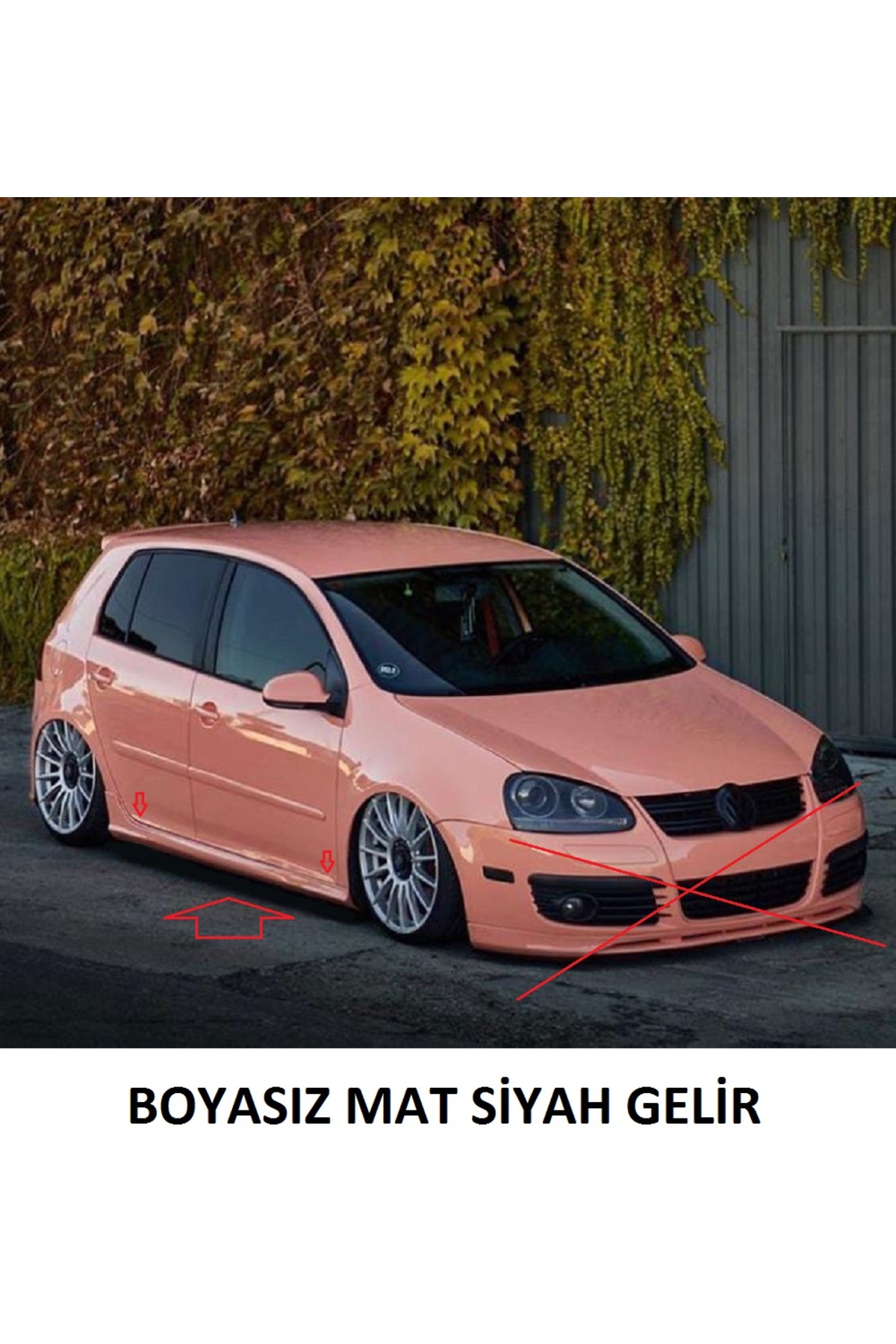 Bodykitartgarage GOLF 5 R32 MARŞPİYEL TAKIM(BOYASIZ)FİBERGLASS