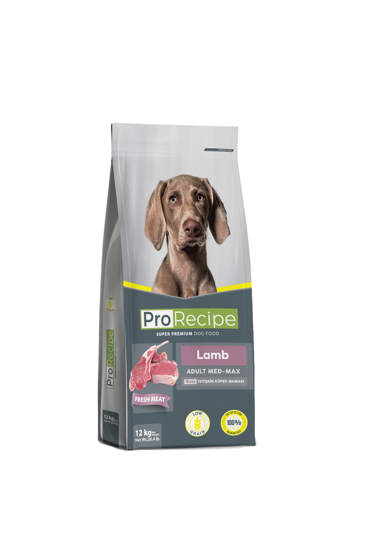 Prorecipe Super Premium Lamb – Düşük Tahıllı Kuzu Etli Yetişkin Köpek Maması 12 Kg