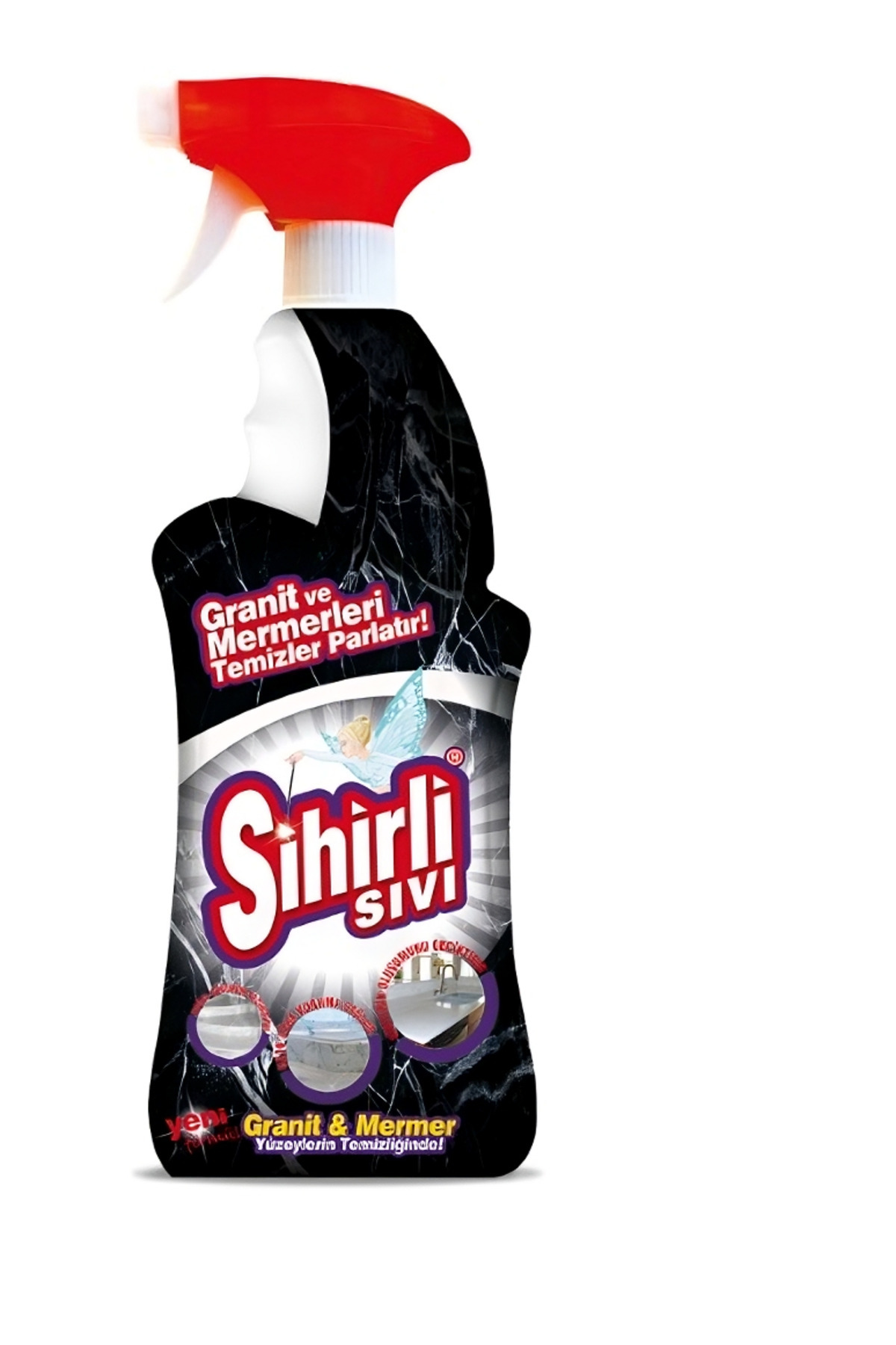 SİHİRLİ SIVI GRANİT VE MERMER TEMİZLEYİCİ 750 ml Koliiçi 16adet