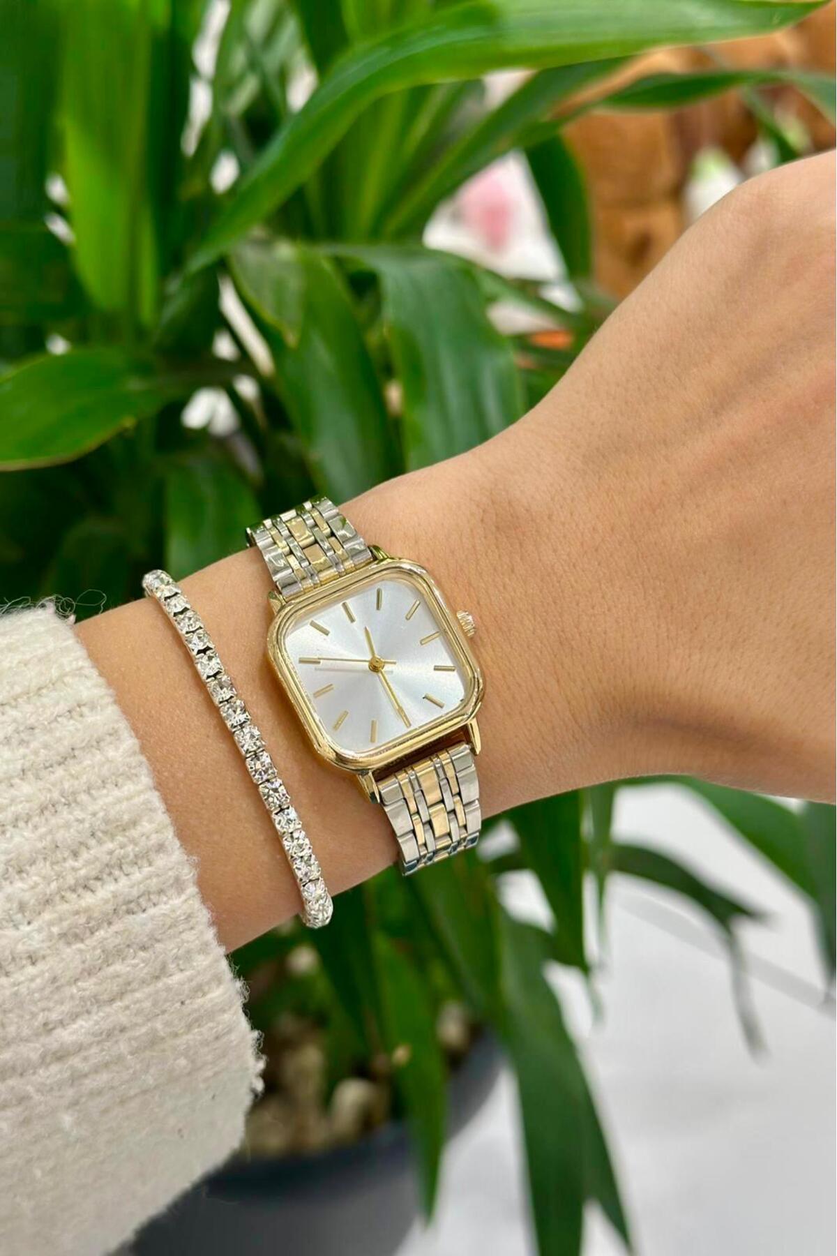 DEEPORA  KARE KASA KADIN KOL SAATİ - Görsel 7