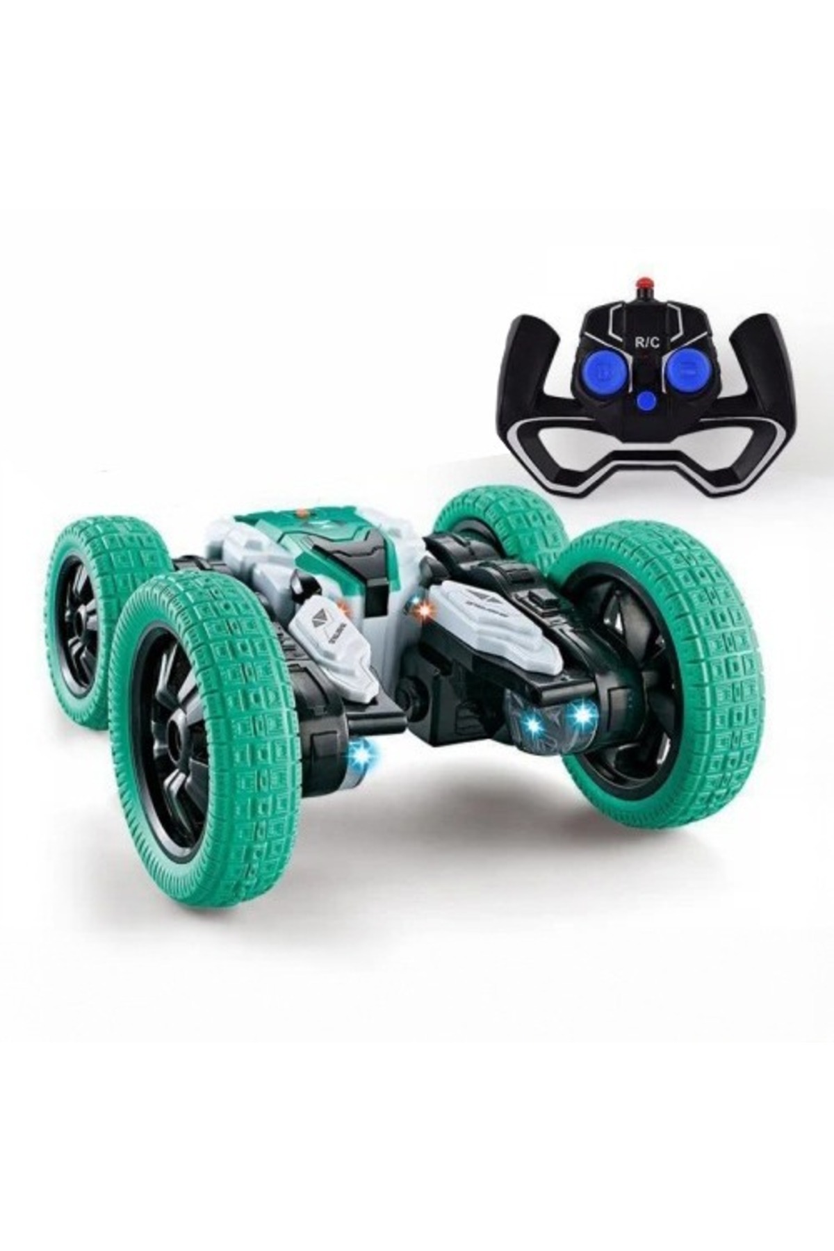 360 Degree Rotatable Rechargeable Light Operated Hurricane Acrobat Full Function Car