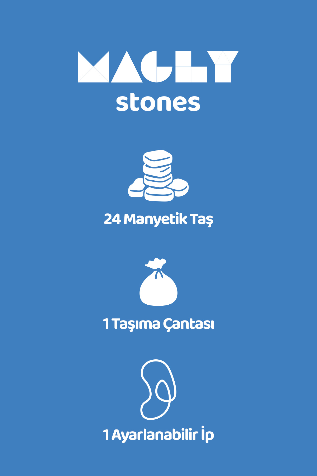 Magly Stones Manyetik Taş Oyunu – Çocuklar ve Yetişkinler için 24 Parça Manyetik Satranç Seti fotoğrafı 6 (önizleme)