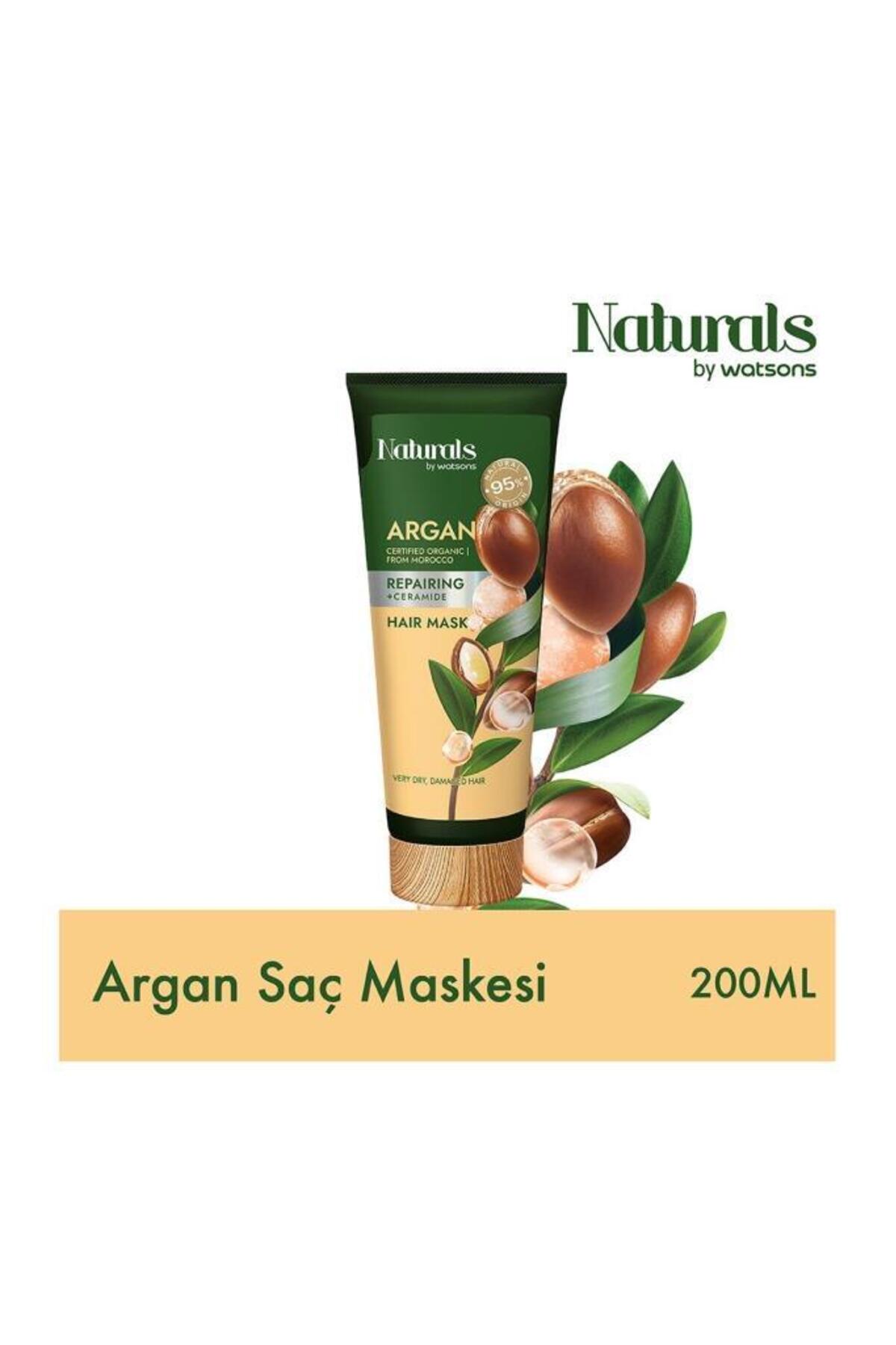 Naturals By Watsons واتسون ماسک موی آرگان ۲۰۰ میلی‌لیتری — ۴۸۹۴۸۱۹۷۰۴۱۳۸