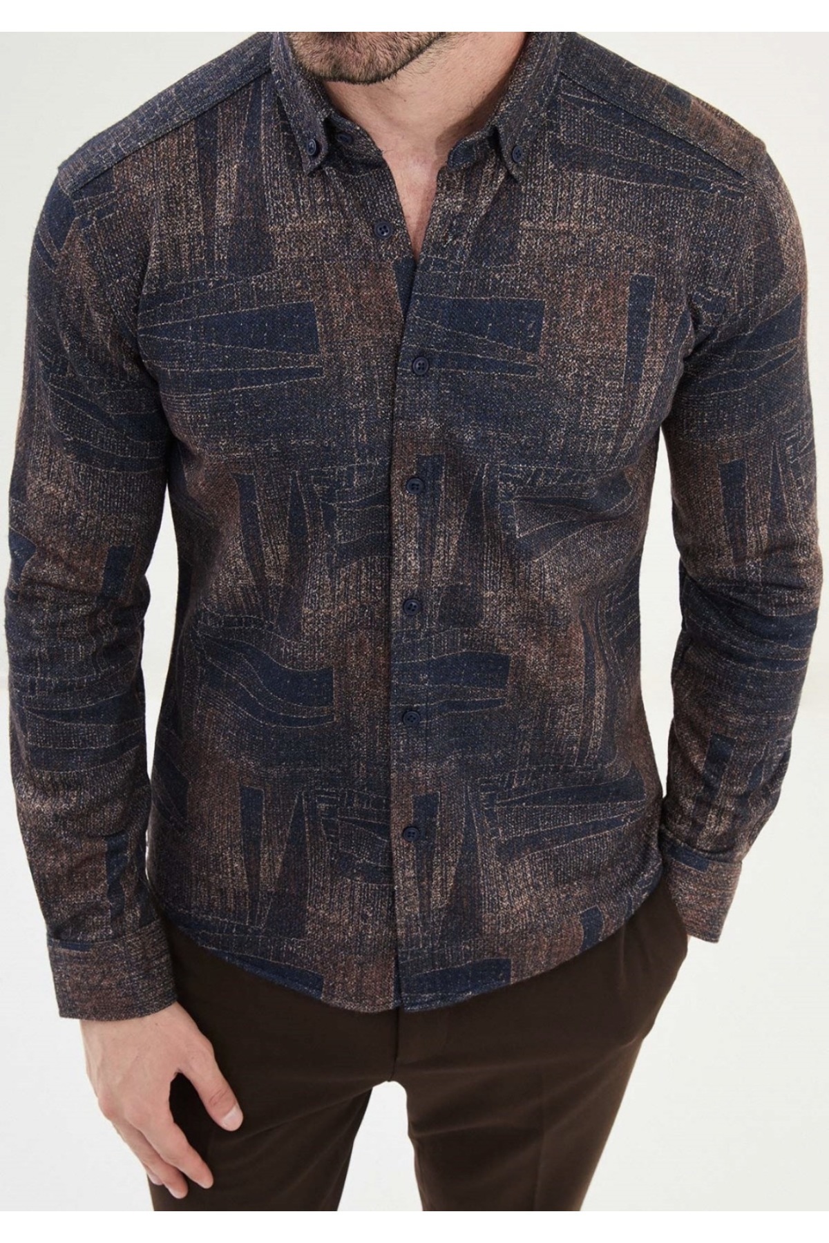 DOĞUŞARSLAN ERKEK ÖRME GÖMLEK