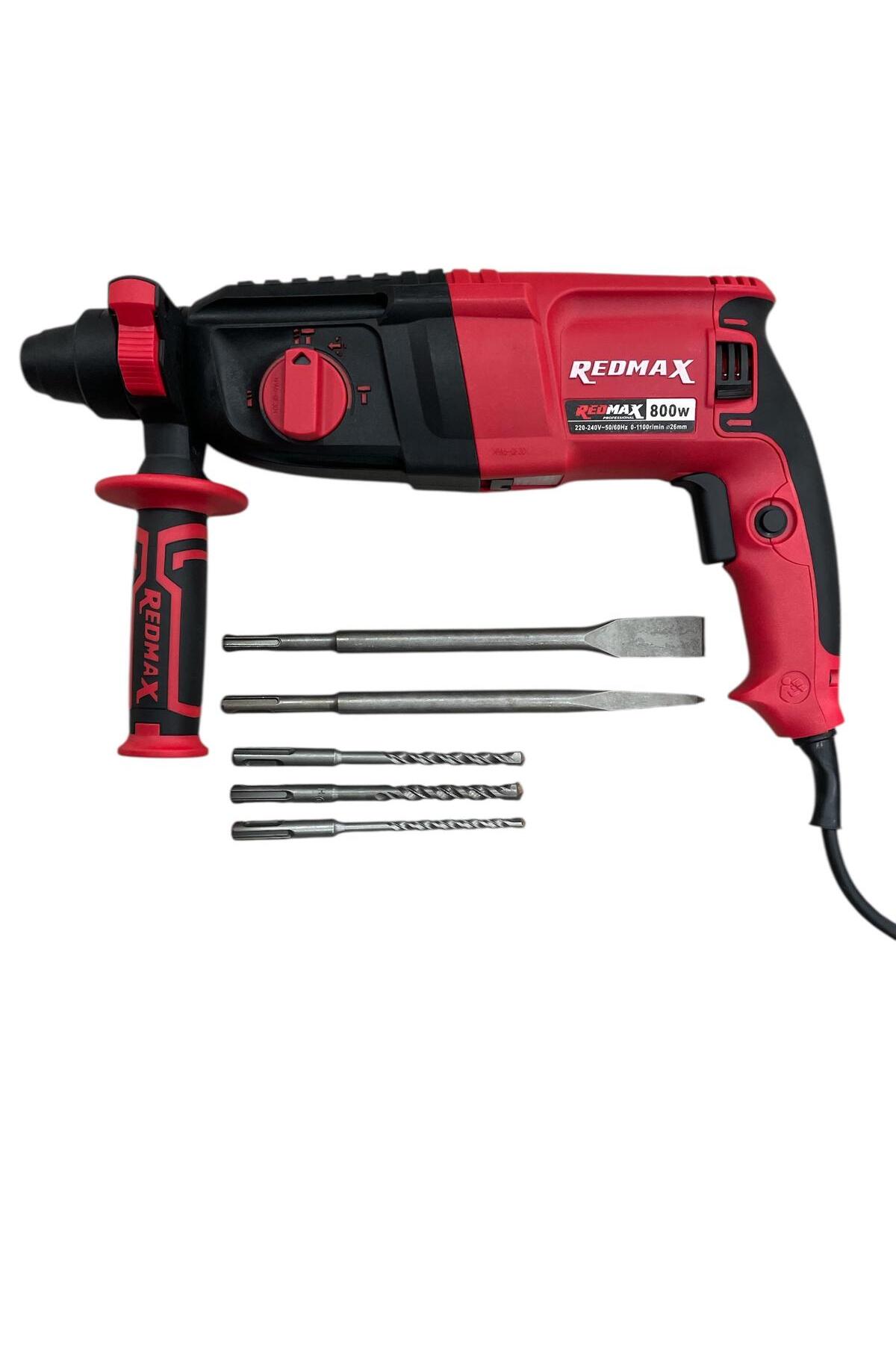 Redmax Professional 800 WATT-26MM KIRICI DELİCİ DARBELİ HİLTİ (Z1A