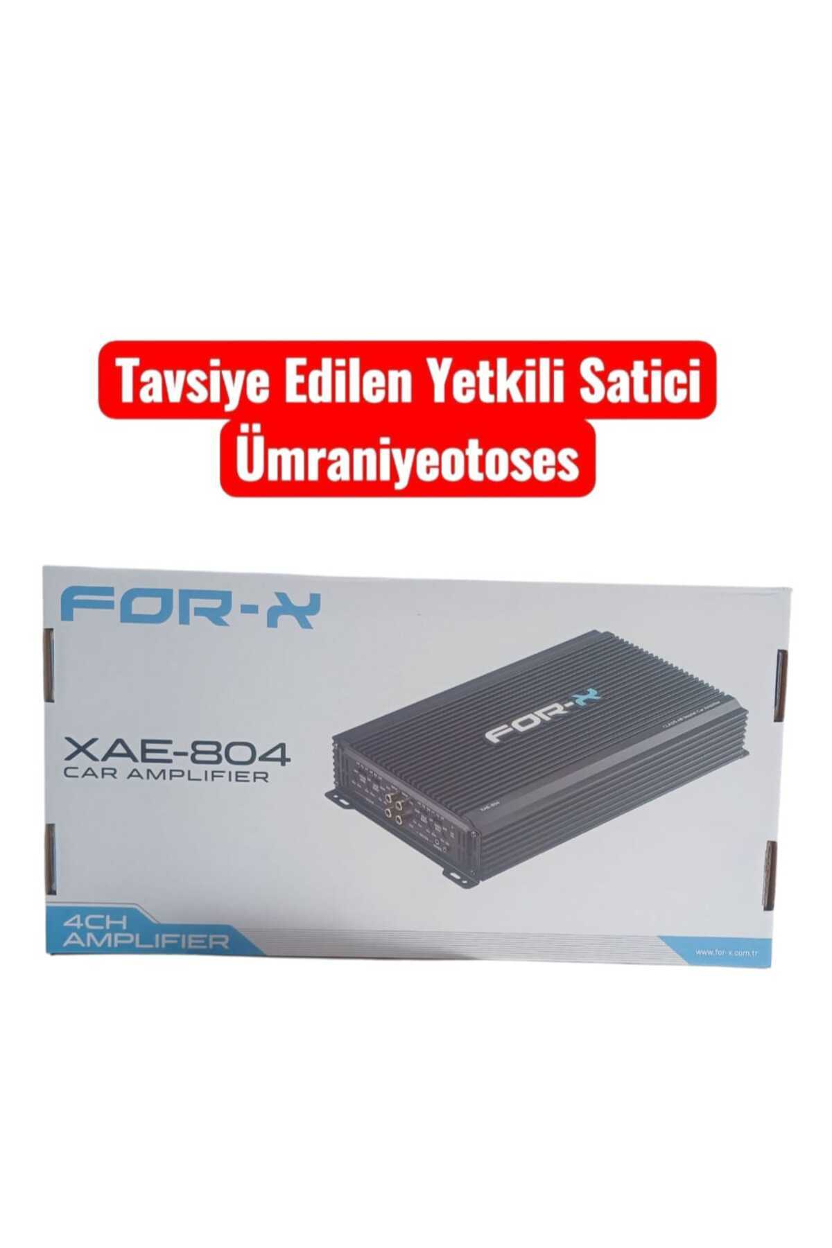 継ぎ箱4段 For-X FORX XAE-804 4X80 RMS 4 KANAL AMFİ AMFİ - Fiyatı, Yorumları