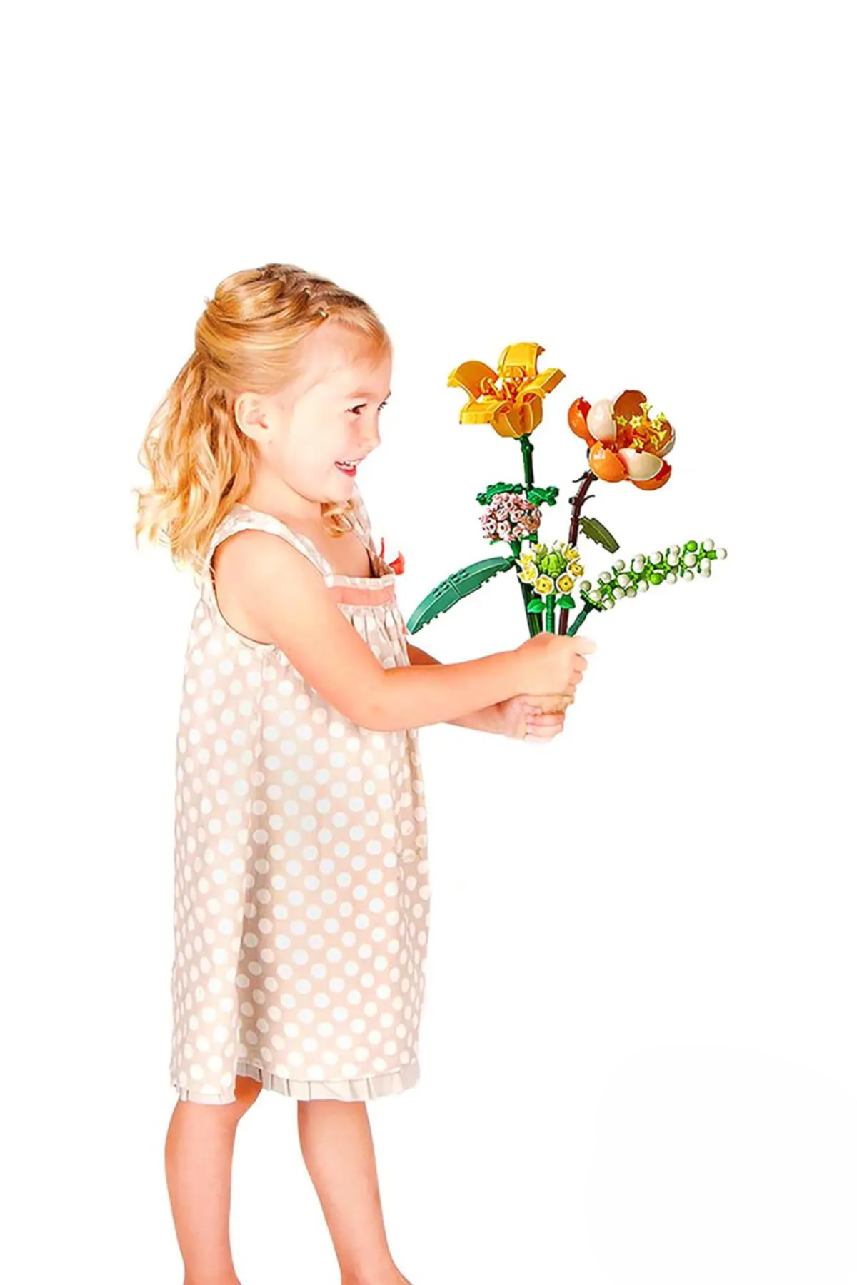 مجموعه گلسازی مینی ابدی ۴۵۶ تکه – مدلهای لیلی، پیونی، نرگس ۱۶۵۸