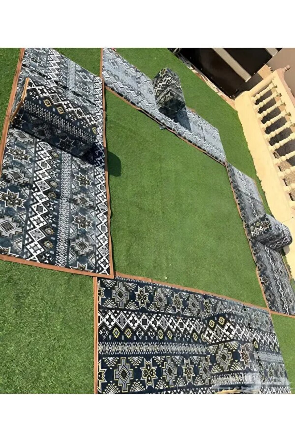 طقم جلسة بر ملكي 8 قطع بتصميم فاخر للرحلات والحدائق,مجلس 8 قطع 🌵