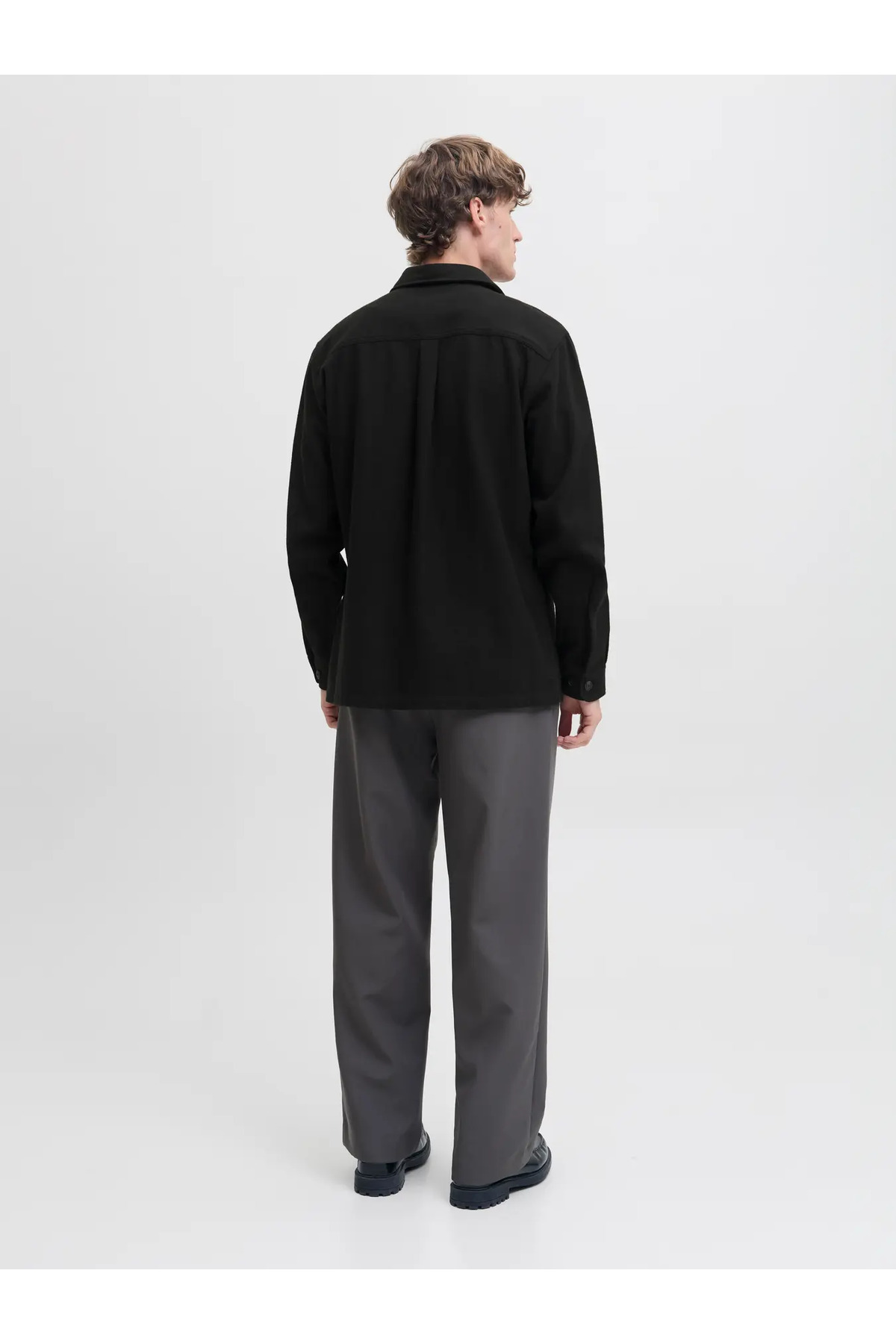 پیراهن مردانه رنگارنگ آستین بلند | جک اند جونز Jack & Jones Jack & Jones 12286840 GÖMLEK - تصویر 4