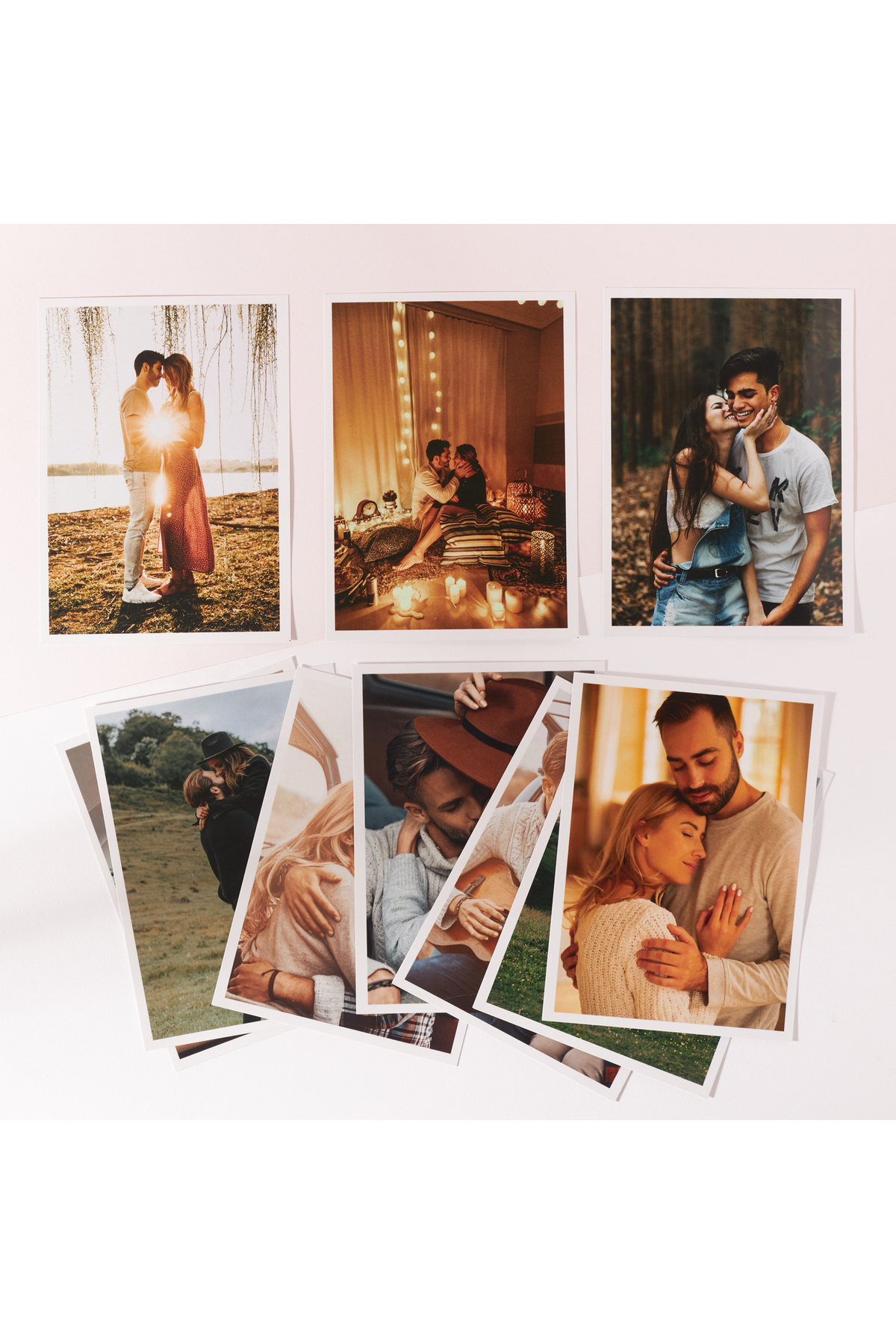 Hediyesepeti Kişiye Özel 13x18 Klasik Kart Fotoğraf Baskı - 12 Adet