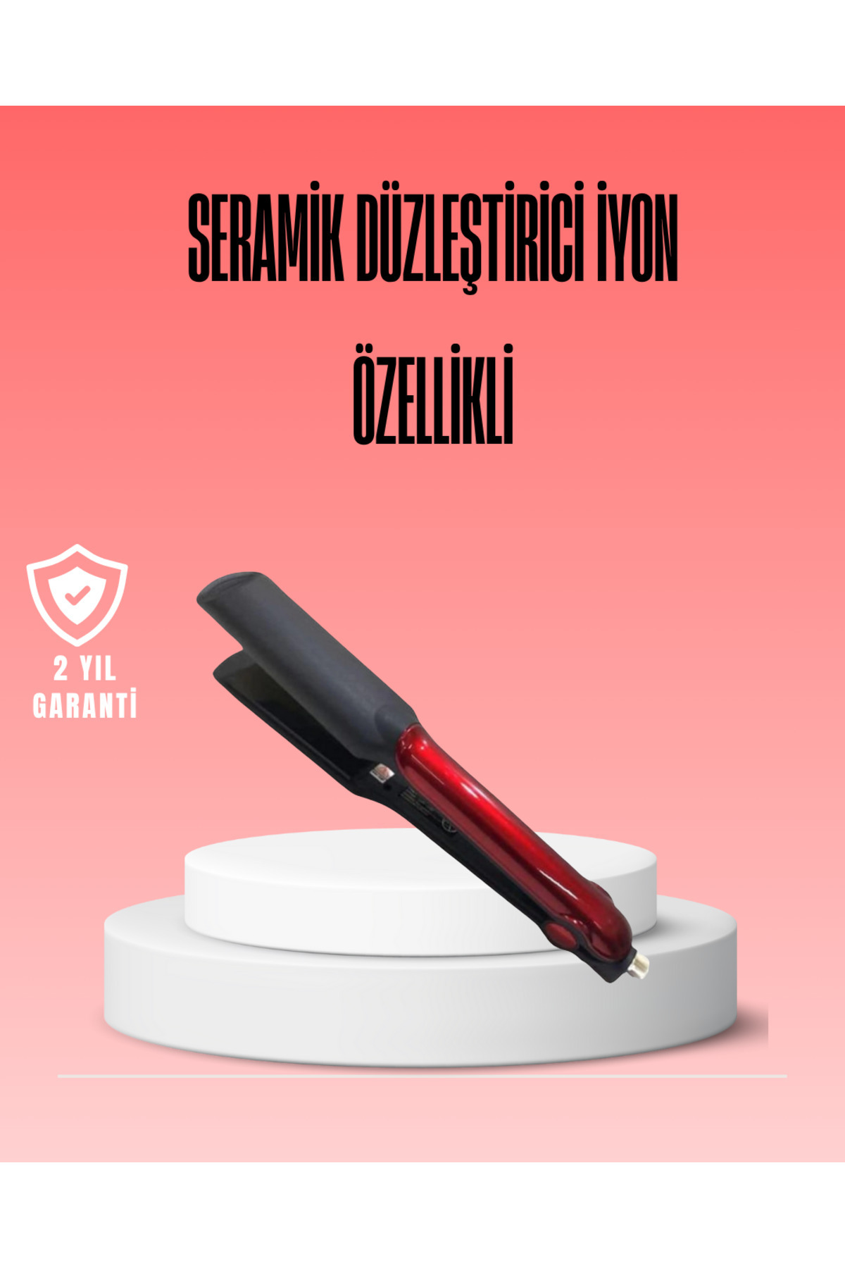 AyrStore Çok Yönlü Kullanım Sunan Saç Düzleştirici – Düzleştirici ve Hacim Verici