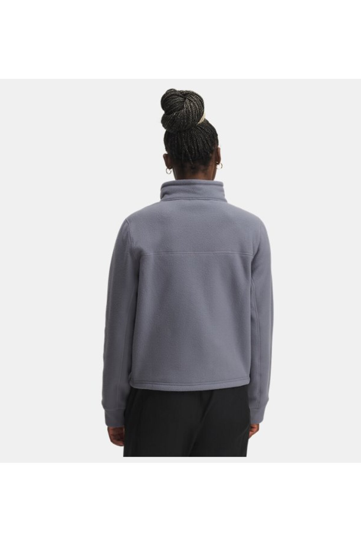 Under Armour Kadın UA Expanse Fleece Tam Fermuarlı Sweatshirt 1387694-024 görsel 2